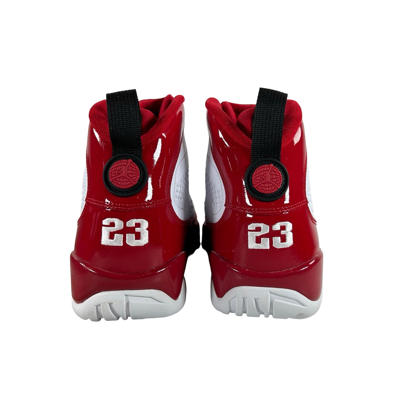 302370 160 Jordan 9 Retro White Gym Red [CONDITIONAL] - 10 M (Dye Bleeding On Laces)
