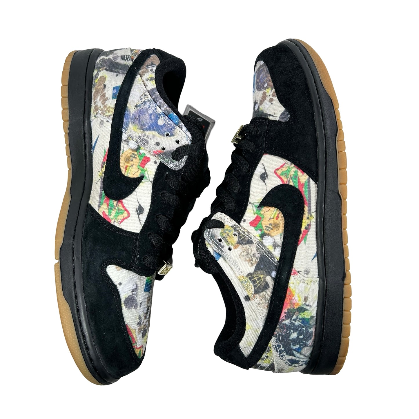 FD8778 001 Nike SB Dunk Low Supreme Rammellzee [USED] - 10 M (Used2)