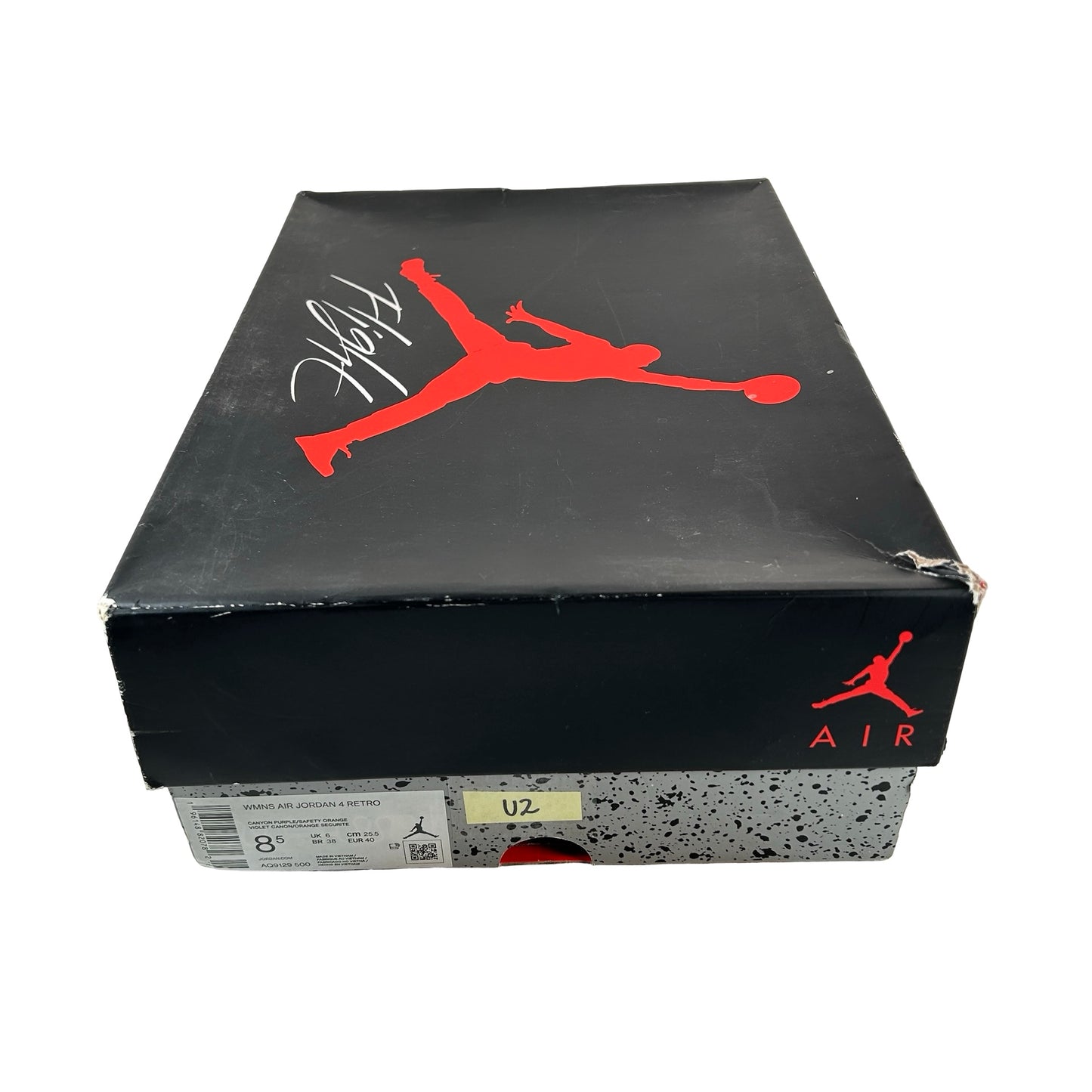 AQ9129 500 Jordan 4 Retro Canyon Purple [USED] - 8.5 W (Used2)