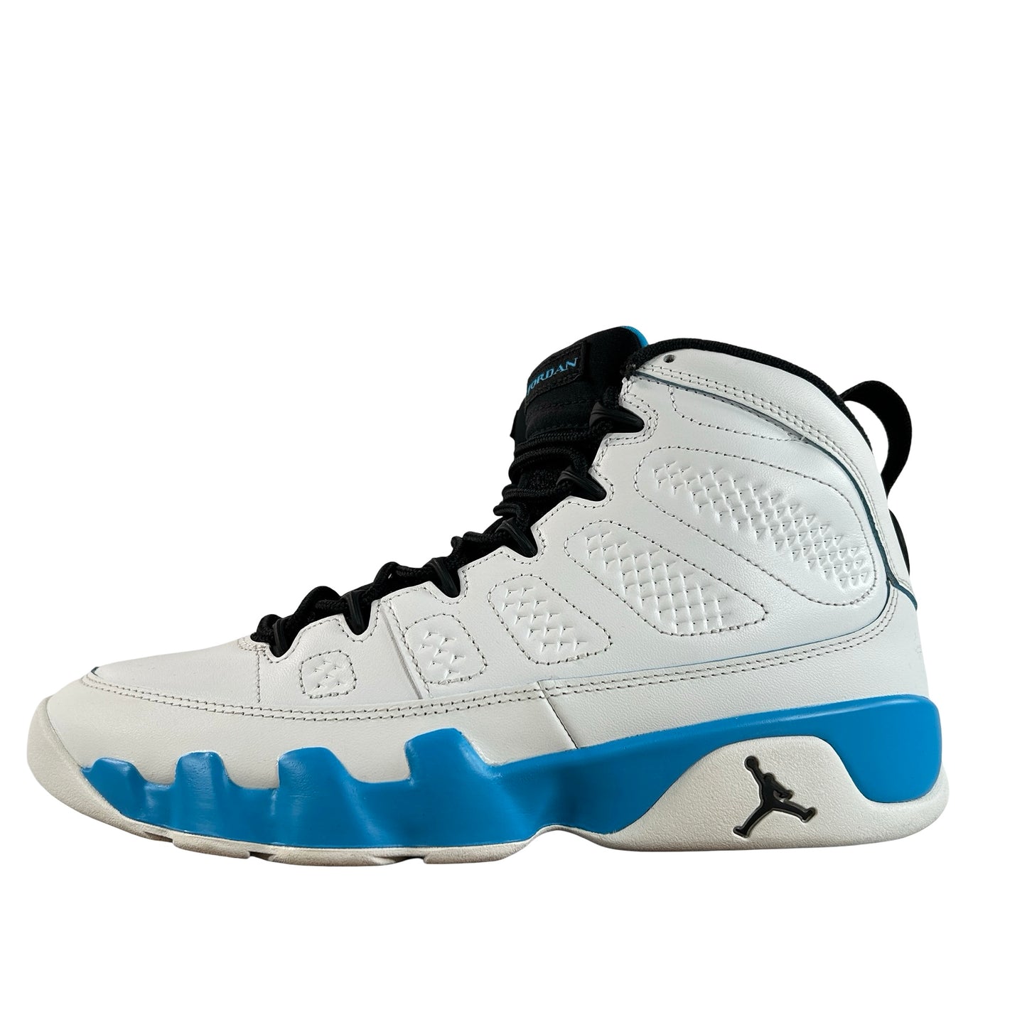FQ8992 101 Jordan 9 Retro Powder Blue (2024) [USED] - 8.5  M (Used2) (No Box2)