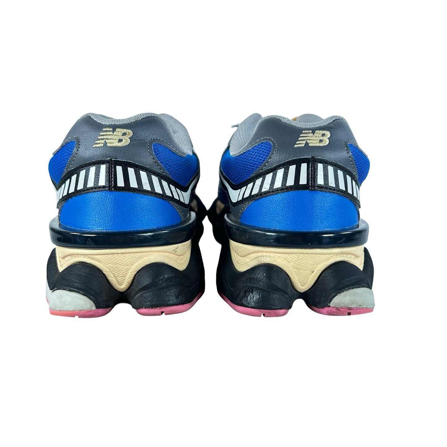U9060BPO New Balance 9060 Blue Oasis Real Pink [USED] - 8.5 M (Used) (Replace Box)