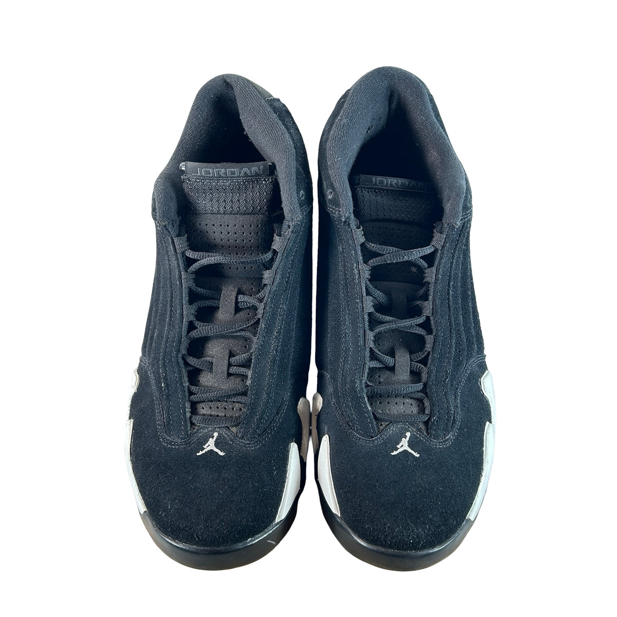 487471 016 Jordan 14 Retro Black White [USED] - 11.5 M (Used)