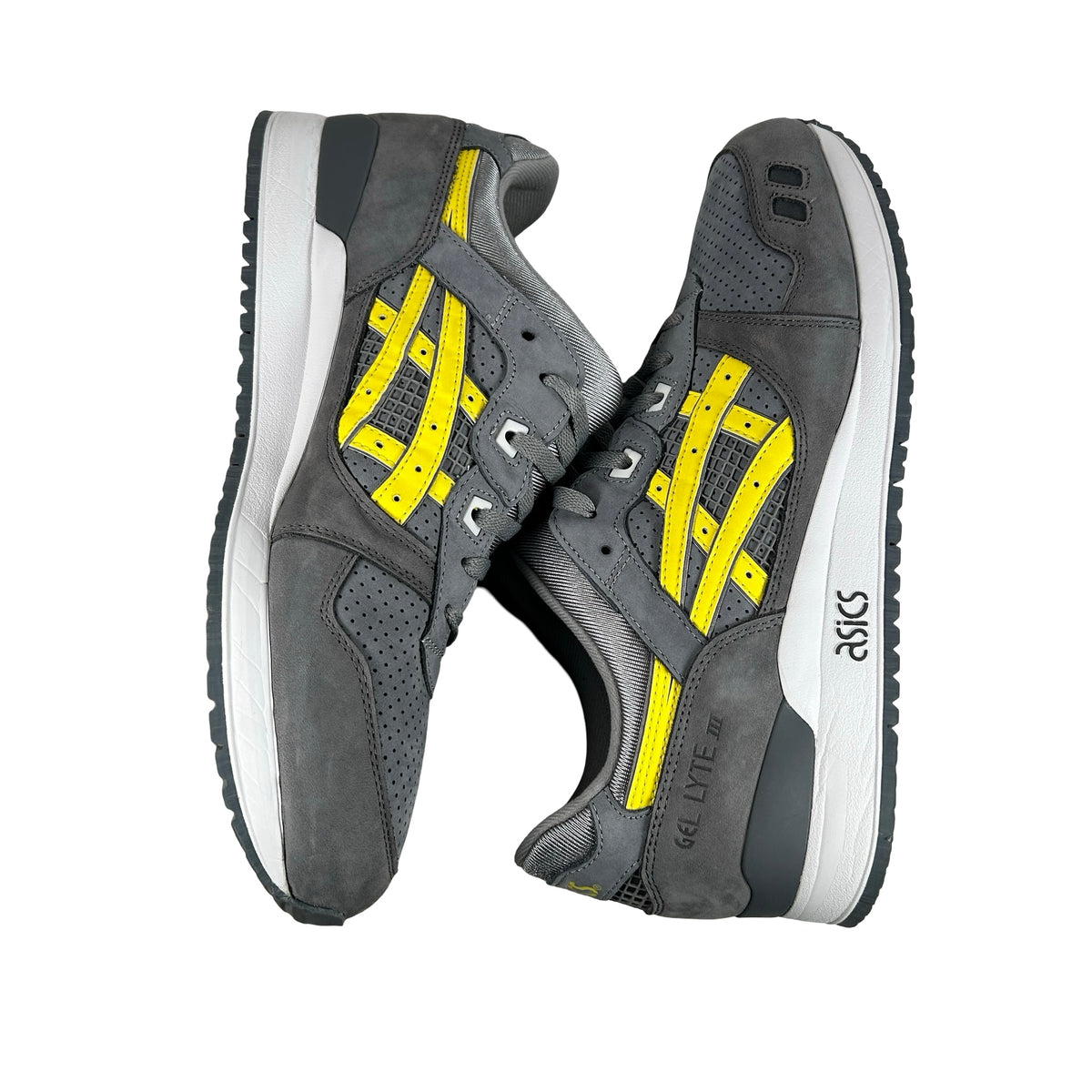 1201A810 020 ASICS Gel-Lyte III Remastered Ronnie Fieg Super Yellow [USED] - 13 M (Used)