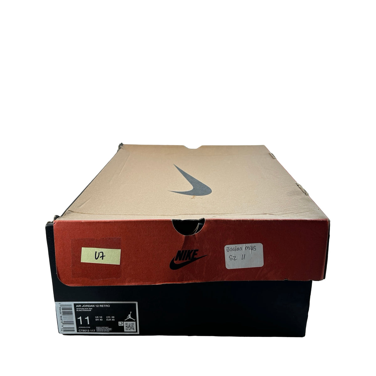 CT8013 117 Jordan 12 Retro Taxi (2025) [USED] - 11 M (Used7)