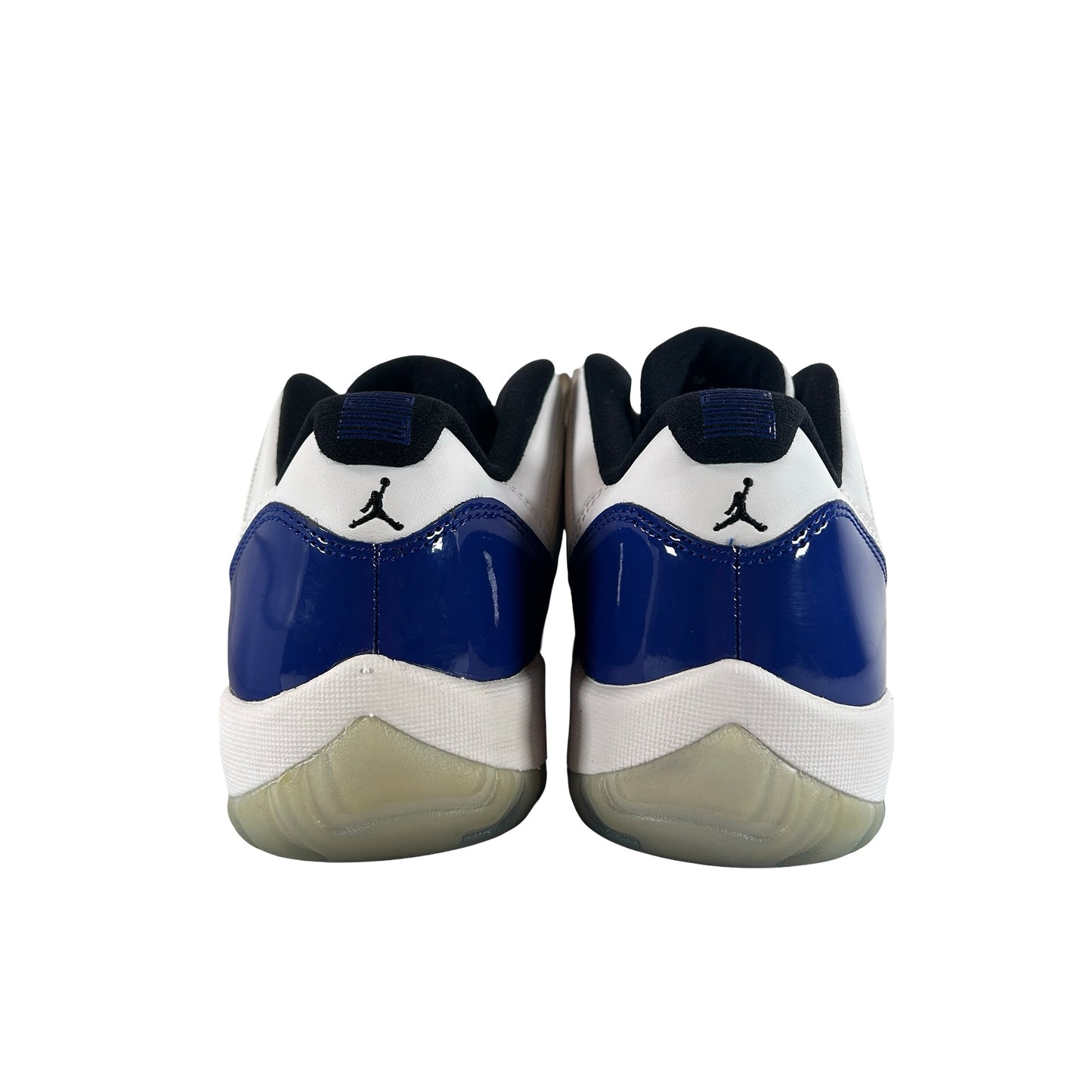 AH7860 100 Jordan 11 Retro Low White Concord (Women's) [USED] - 12 W / 10.5 M (Used)