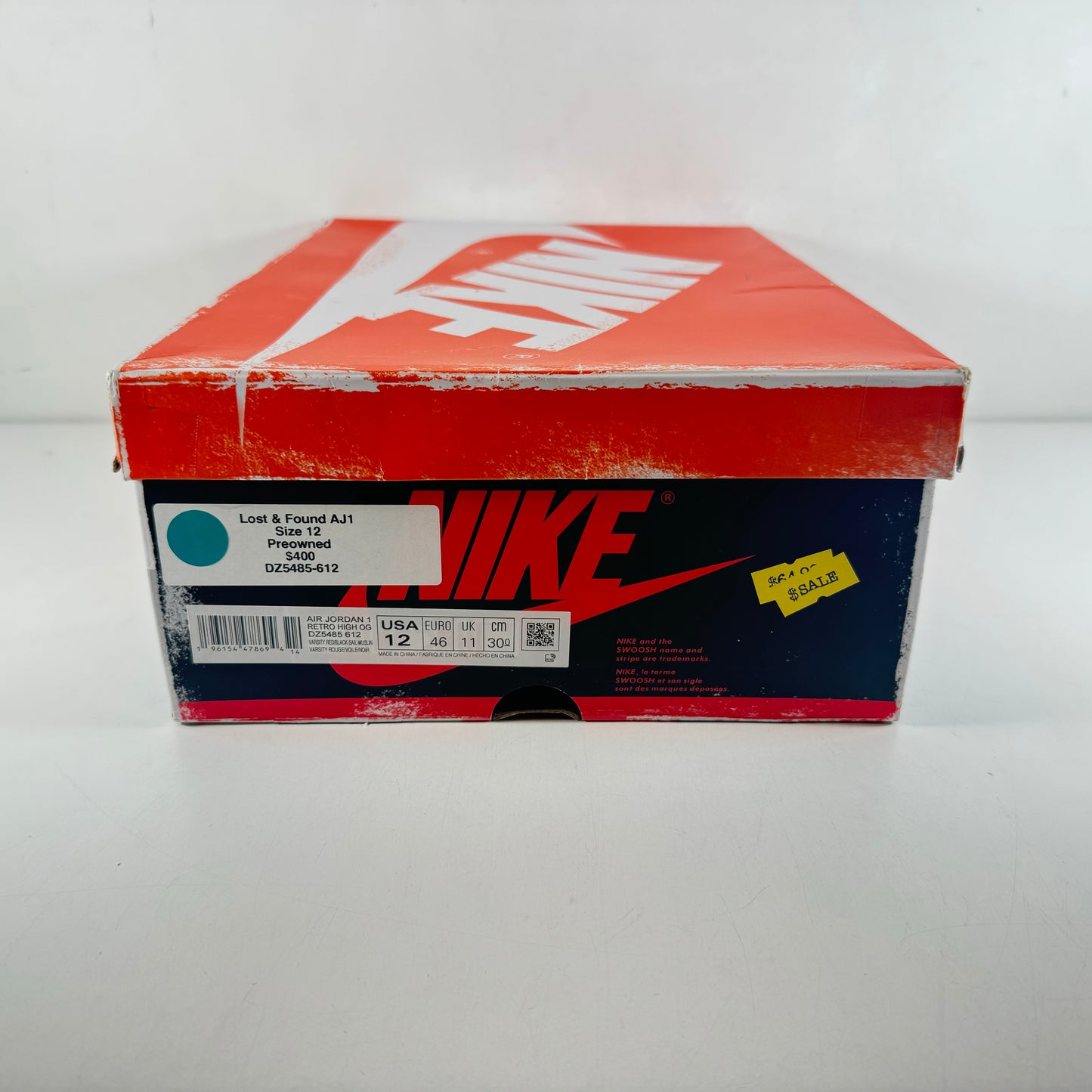 DZ5485 612 Jordan 1 Retro High OG Chicago Lost And Found [USED] - 12 M (Used)