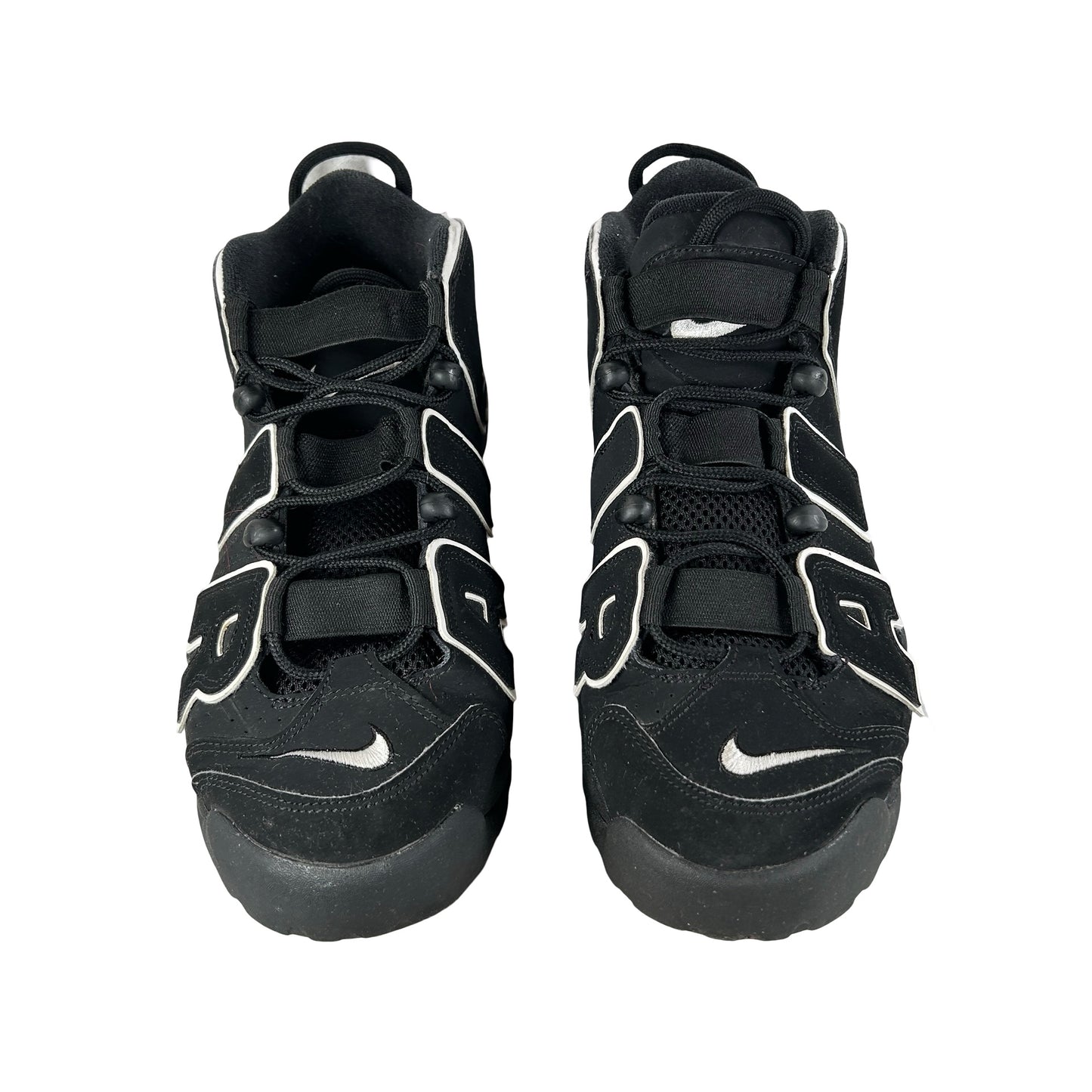 414962 002 Nike Air More Uptempo Black White [USED] - 11.5 M (Used) (Replace Box)