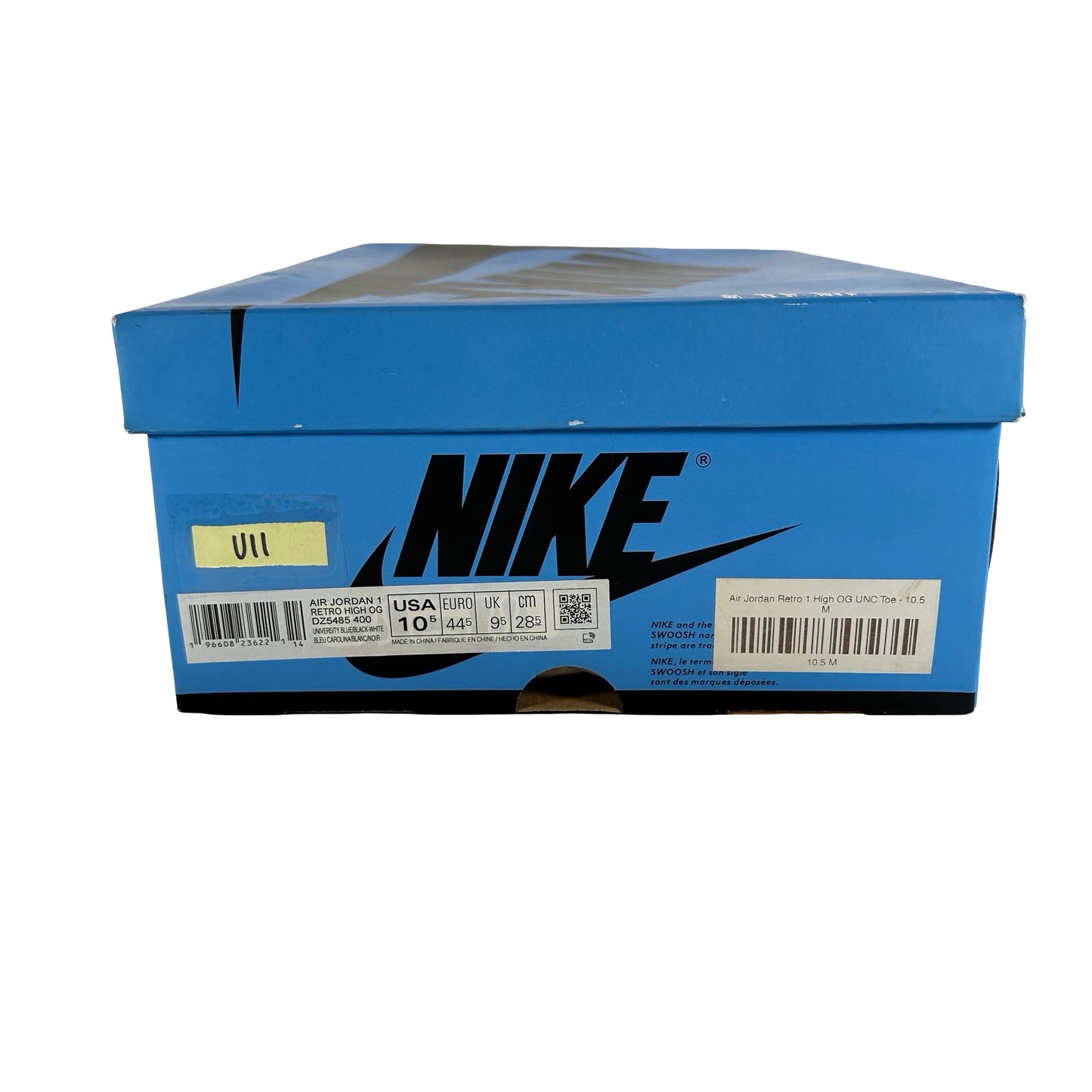 DZ5485 400 Jordan 1 Retro High OG UNC Toe [USED] - 10.5 M (Used11)