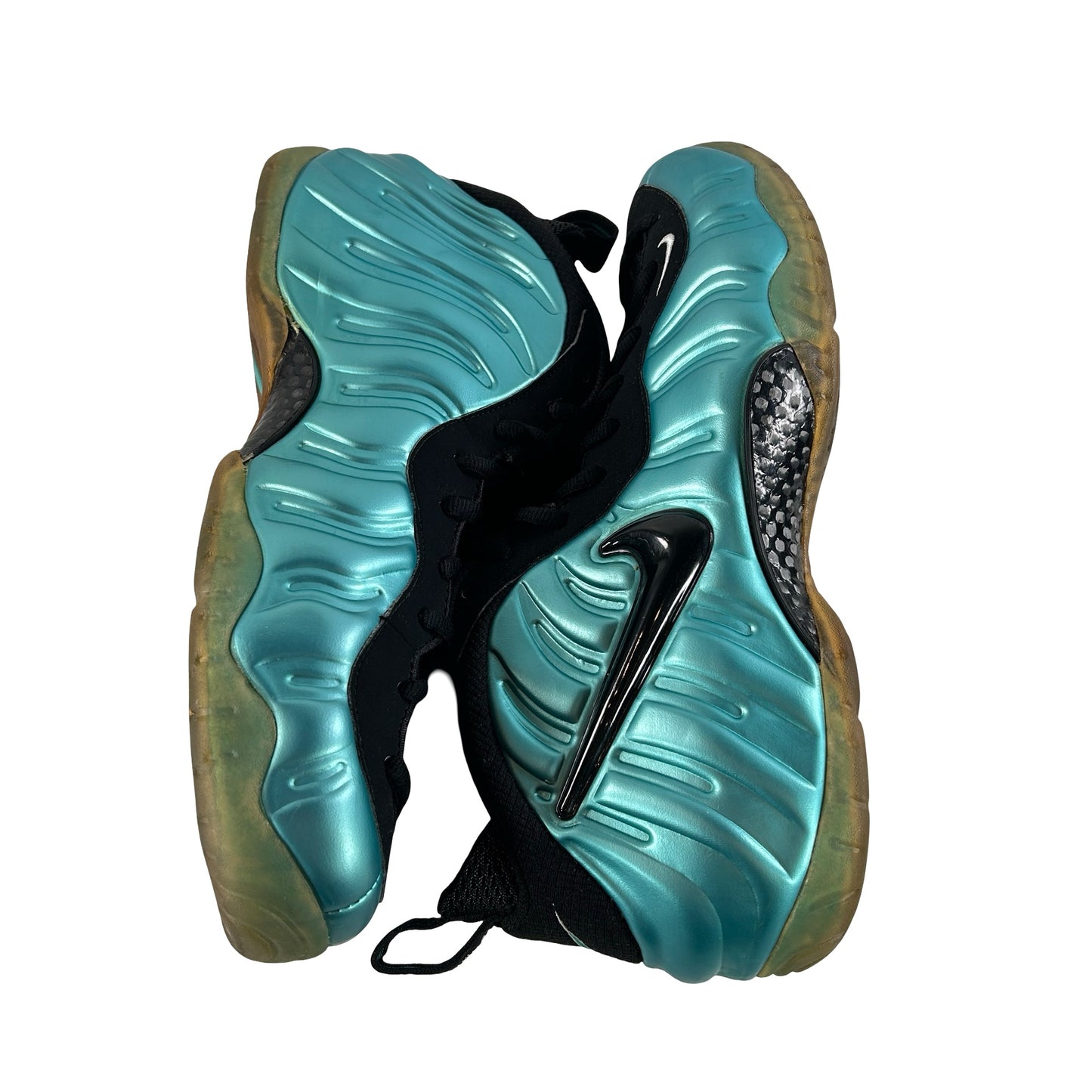 624041 410 Nike Air Foamposite Pro Electric Blue [USED] - 14 M (Used)
