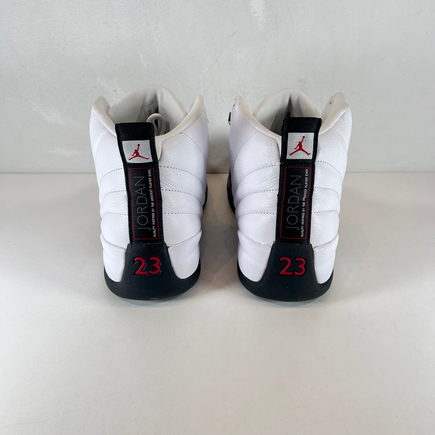 CT8013 162 Air Jordan 12 Red Taxi [USED] - 12 M (Used)