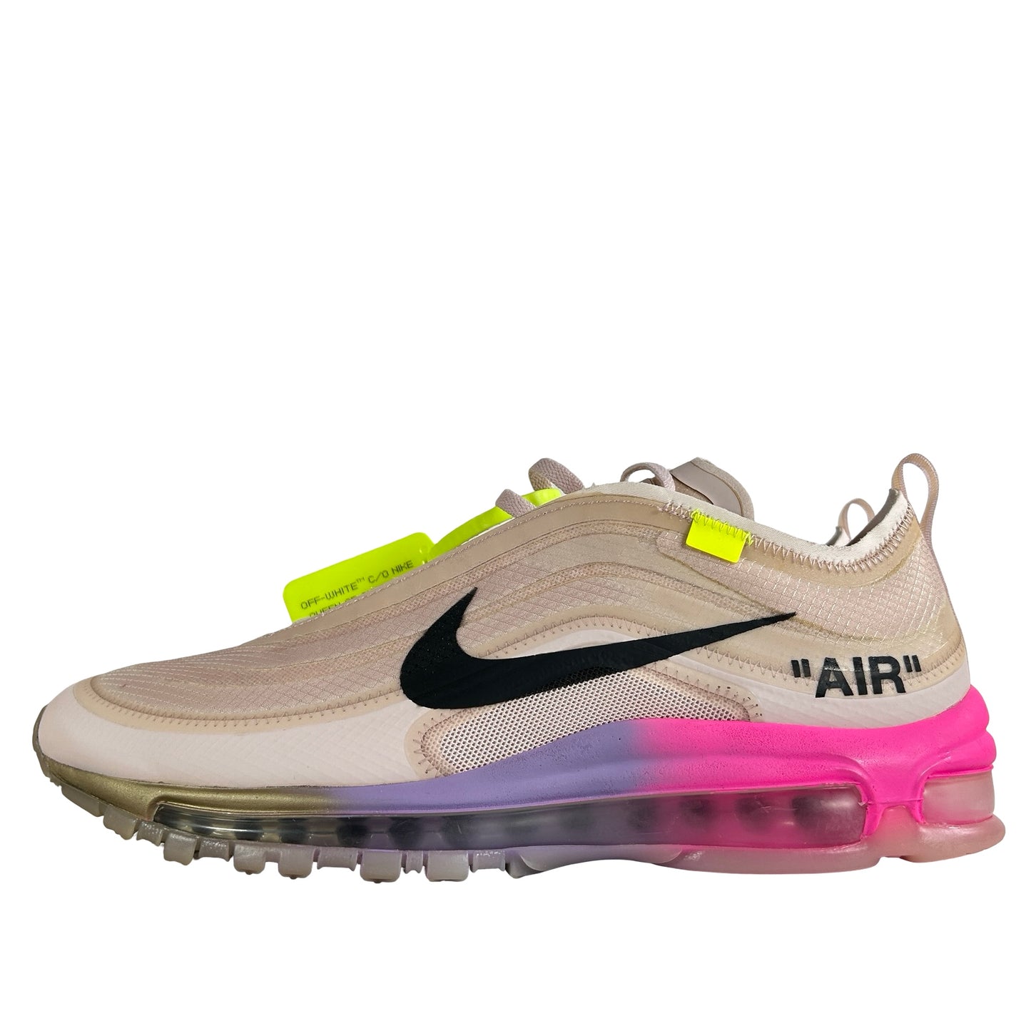 AJ4585 600 Nike Air Max 97 Off-White Elemental Rose Serena Queen [CONDITIONAL] - 9.5 M (Yellowing)