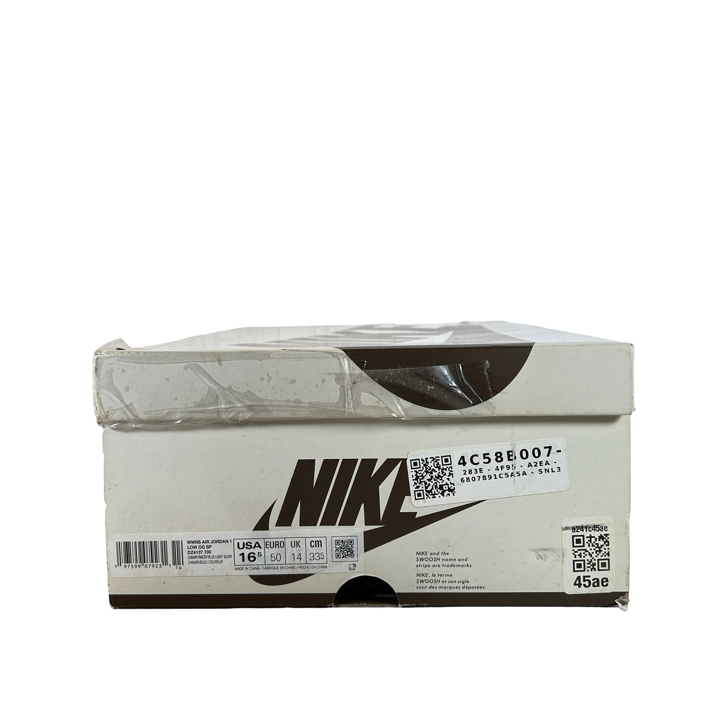 DZ4137 700 Jordan 1 Retro Low OG SP Travis Scott Canary (Women's) [USED] - 16.5 W (Used)