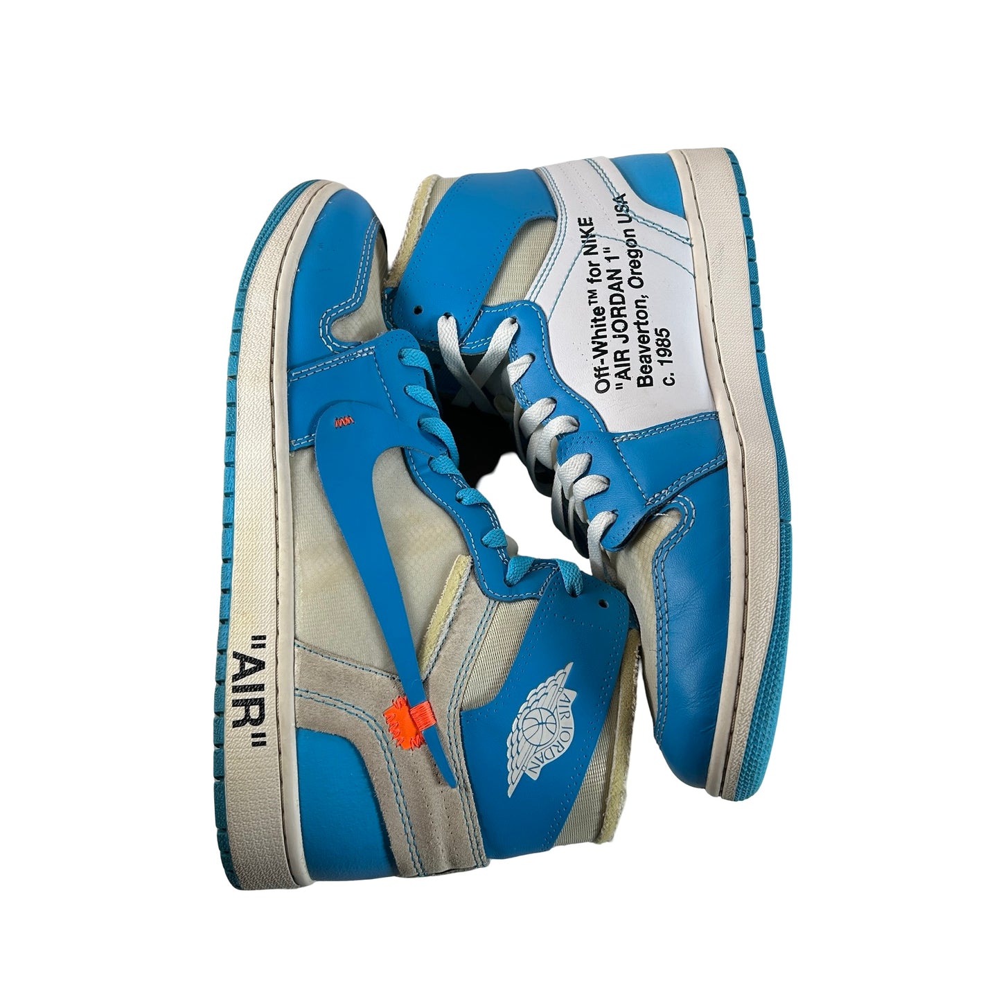 AQ0818 148 Jordan 1 Retro High Off-White UNC [USED] - 12 M (Used2)