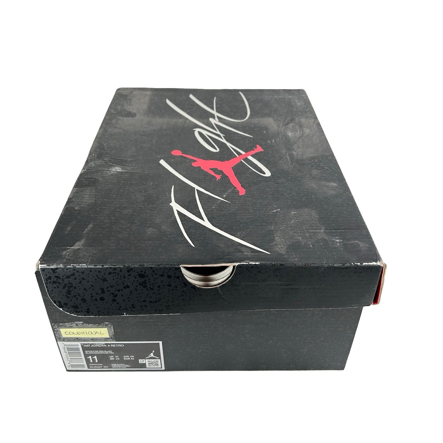 DH6927 161 Jordan 4 Retro Red Cement [CONDITIONAL] - 11 M (Mark On Left Sole)