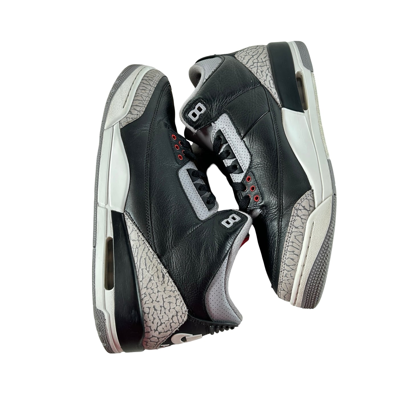 DN3707 010 Jordan 3 Retro OG Black Cement (2024) [USED] - 11 M (Used22)