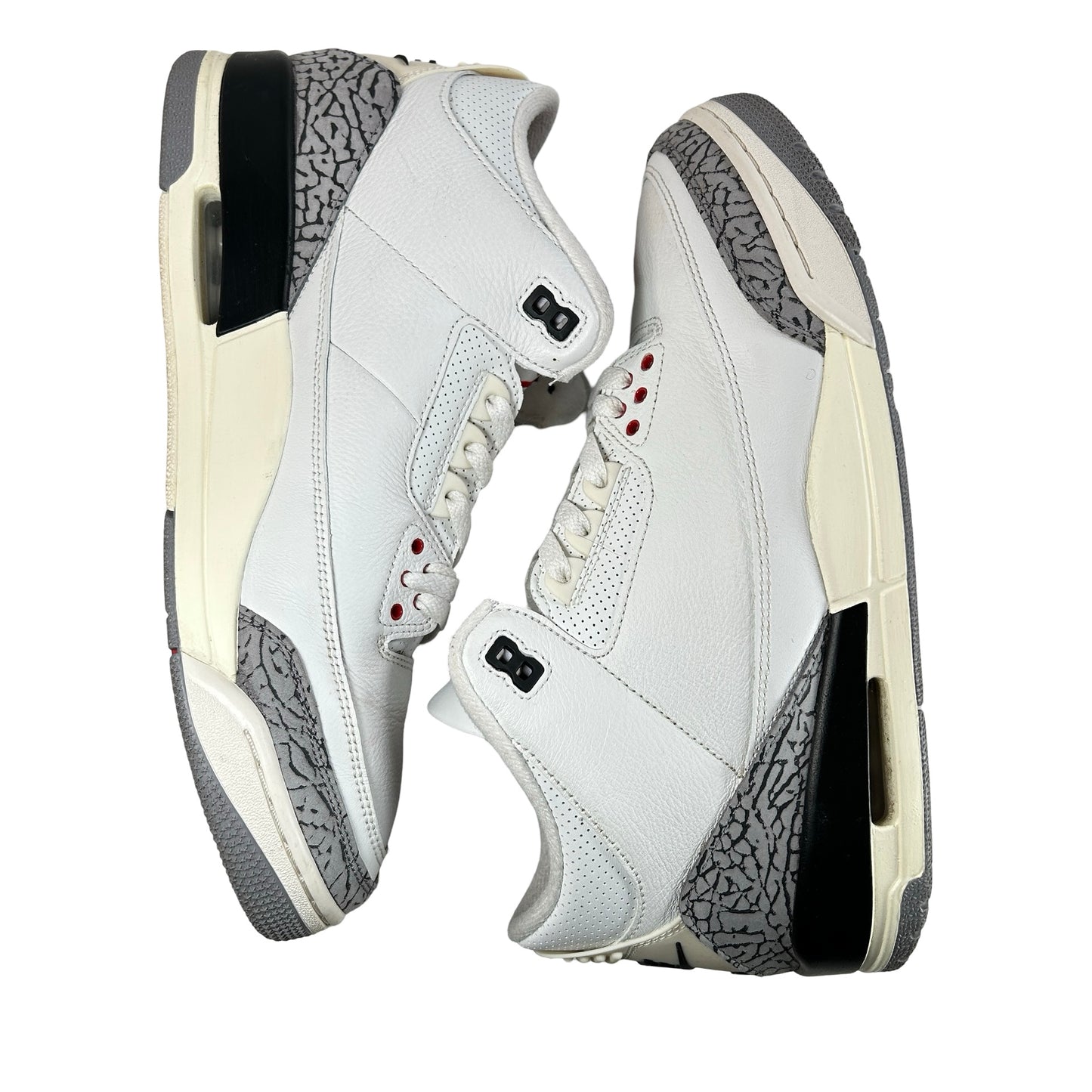 DN3707 100 Jordan 3 Retro White Cement Reimagined [USED] - 11.5 M (Used10)