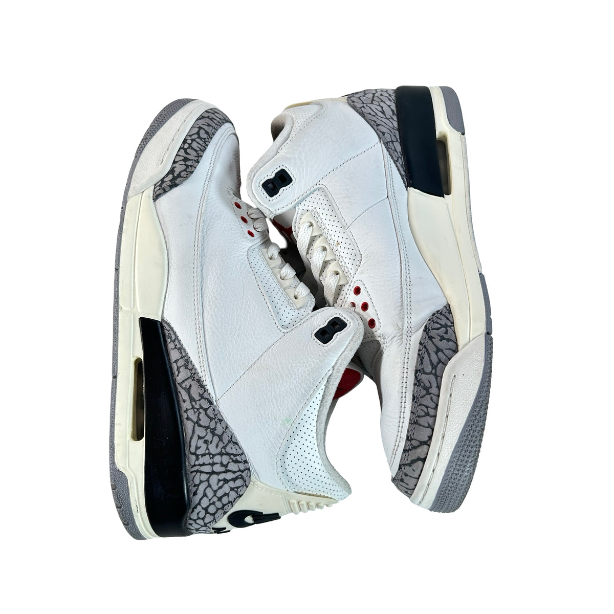 DN3707 100 Jordan 3 Retro White Cement Reimagined [USED] - 10 M (Used39)