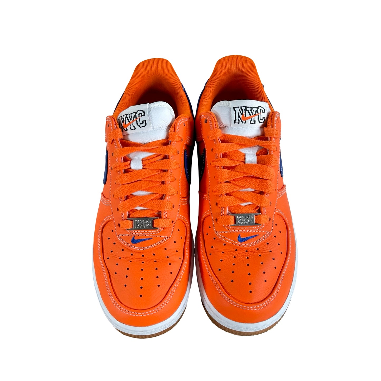IV2705 819 Nike Air Force 1 Low Retro Premium NYC Knicks [USED] - 8 M (Used)