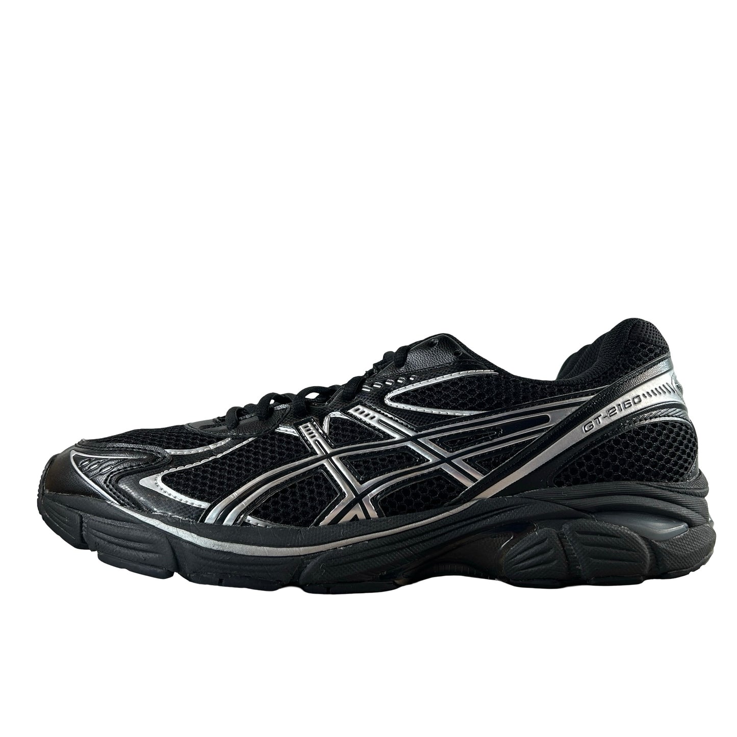 1203A275 001 ASICS GT-2160 Black Pure Silver [USED] - 11.5 M (Used)