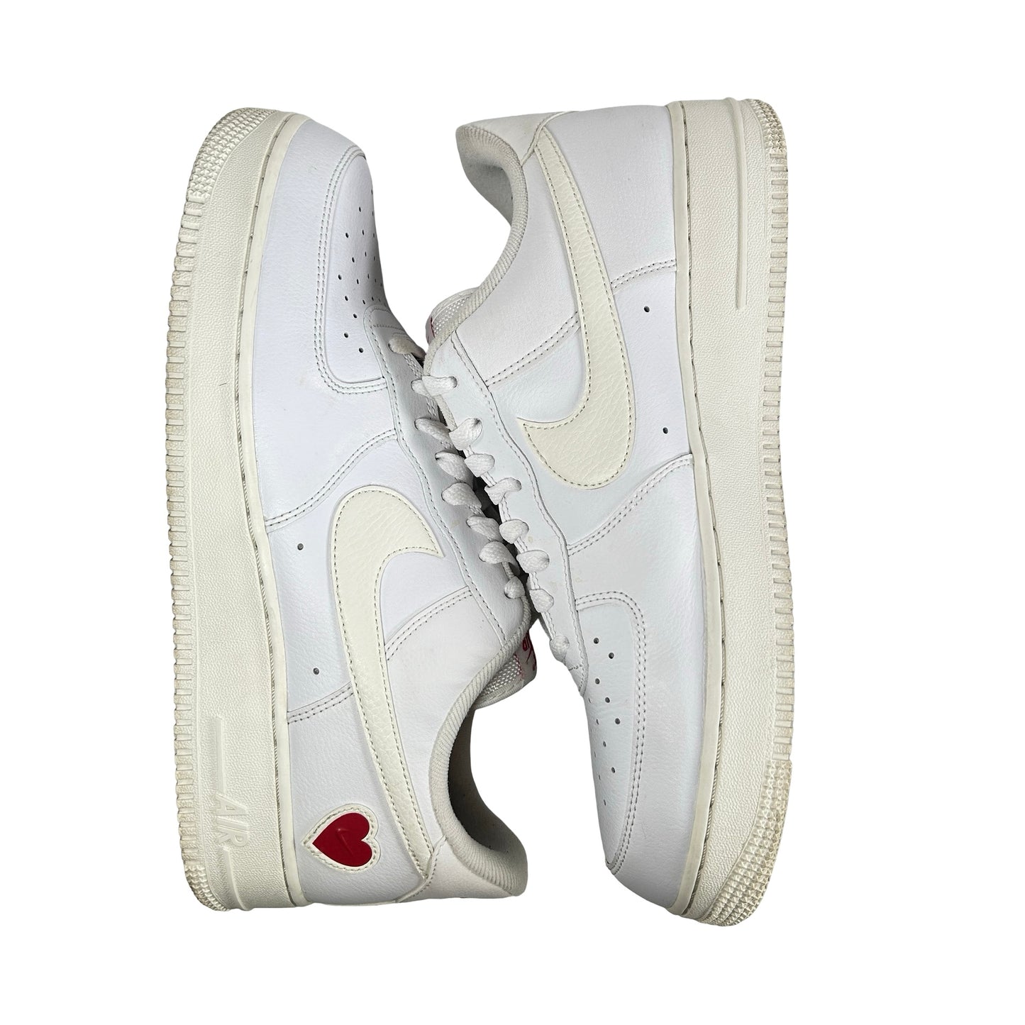 DD7117 100 Nike Air Force 1 Low Valentine's Day (2021) [USED] - 12 M (Used) (Replace Box)