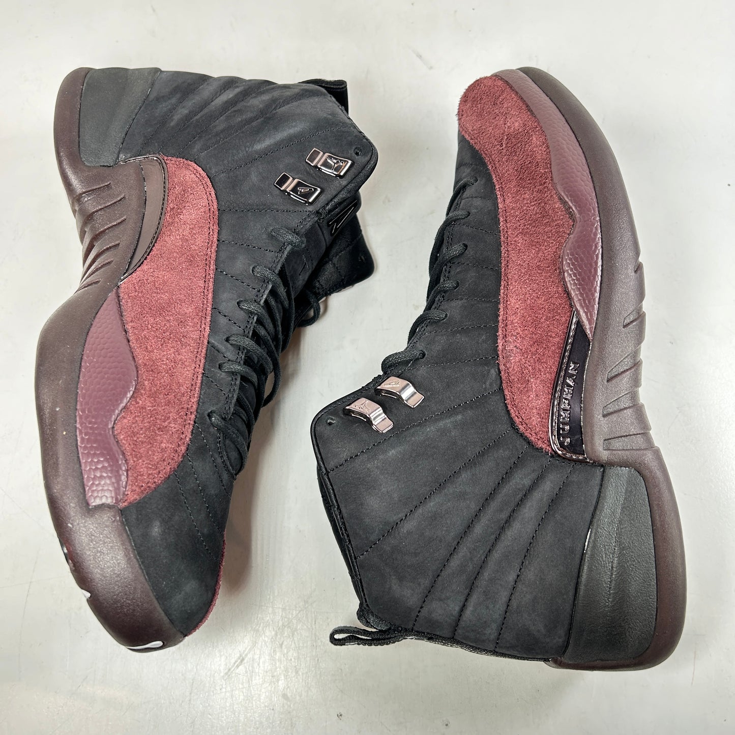 DV6989 001 Jordan 12 Retro SP A Ma Maniére Black (Women's) [USED] - 13 W (Used3)