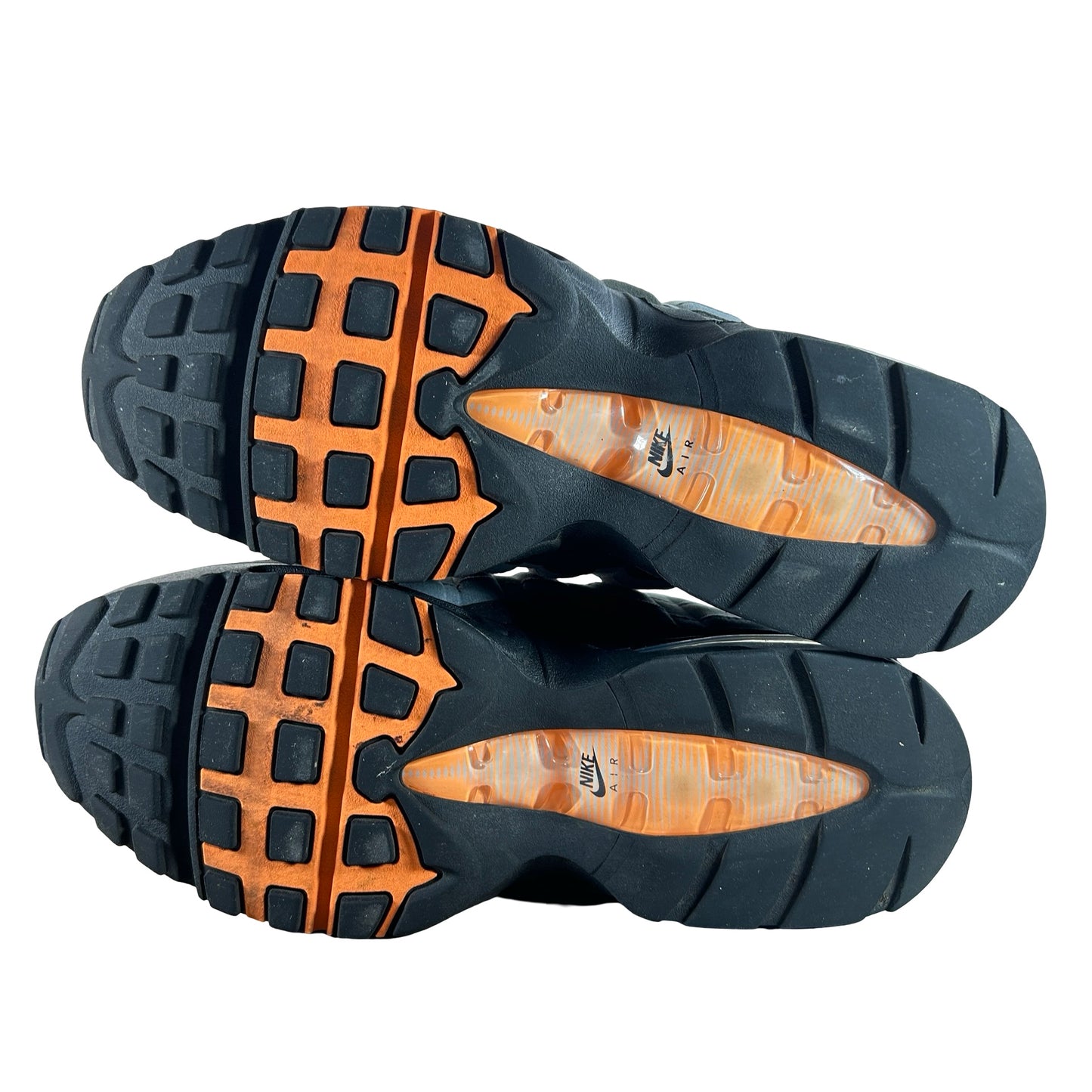 HM4740 101 Nike Air Max 95 OG Big Bubble Bright Mandarin 2.0 (2025) [USED] - 8.5 M (Used) (No Box) (No Insoles)