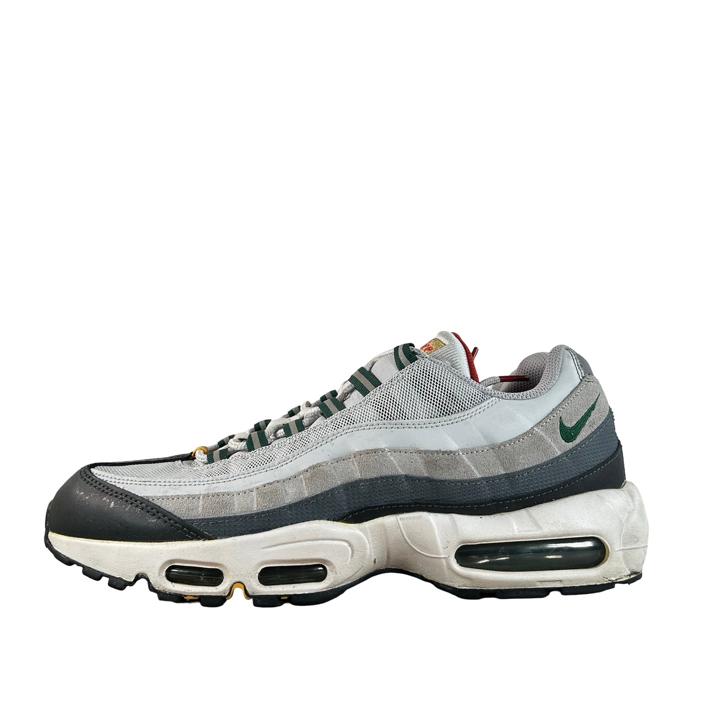 DM0011 002 Nike Air Max 95 Pure Platinum Gorge Green [USED] - 10.5 M (Used) (Replace Box)
