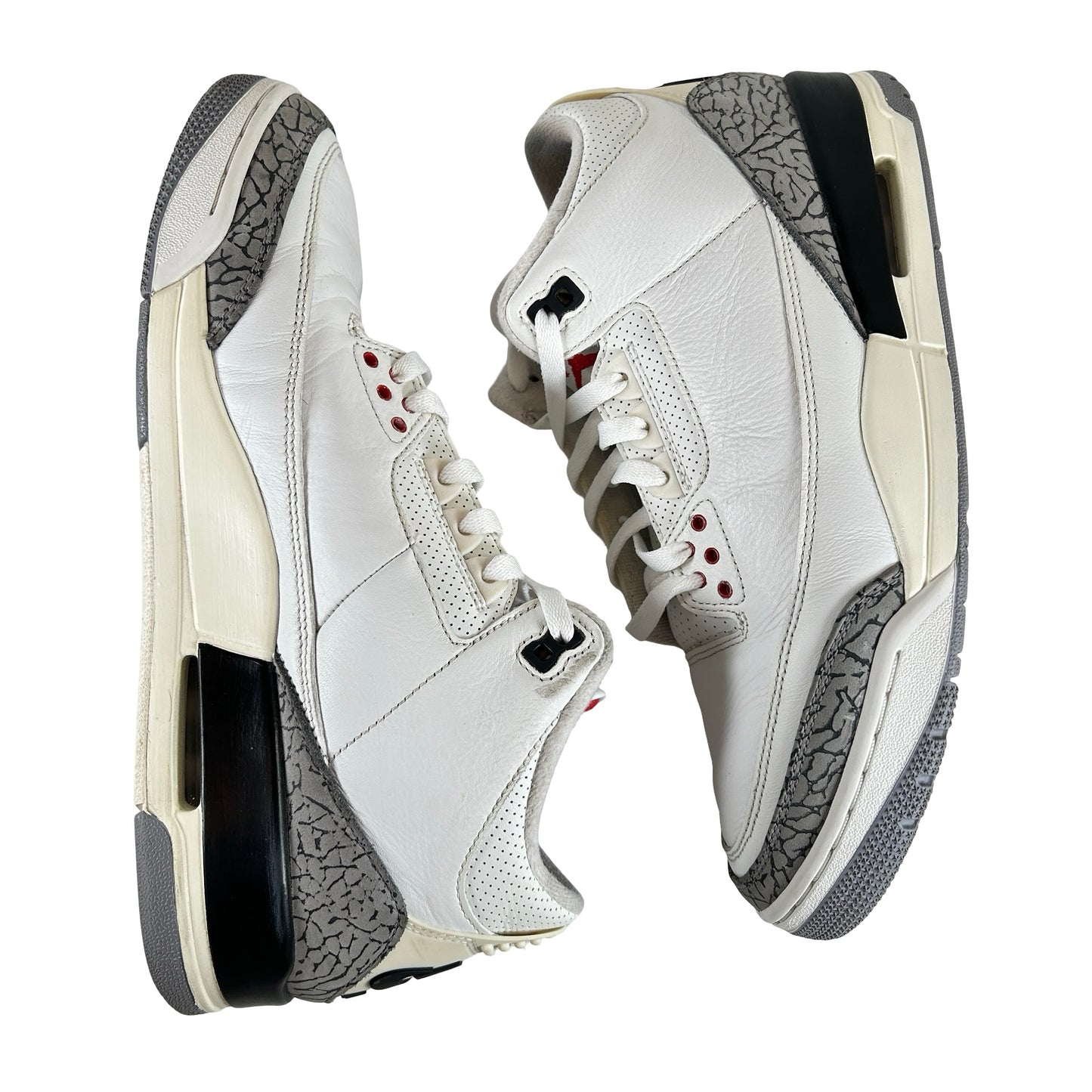 DN3707 100 Jordan 3 Retro White Cement Reimagined [USED] - 11 M (Used5) (No Box)
