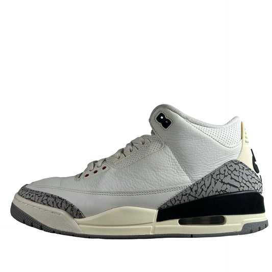 DN3707 100 Jordan 3 Retro White Cement Reimagined [USED] - 12 M (Used4) (Replace Box4)