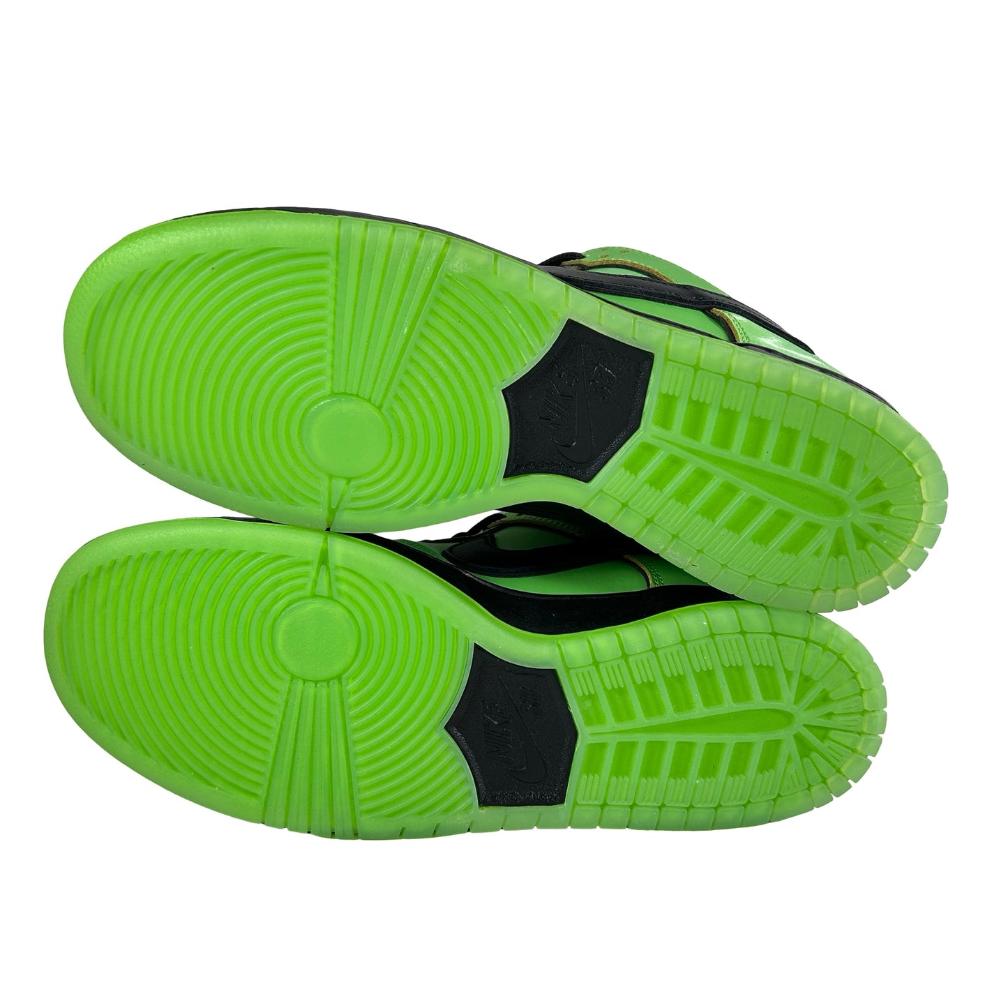FZ8319 300 Nike SB Dunk Low The Powerpuff Girls Buttercup [USED] - 10 M (Used) (No Box)