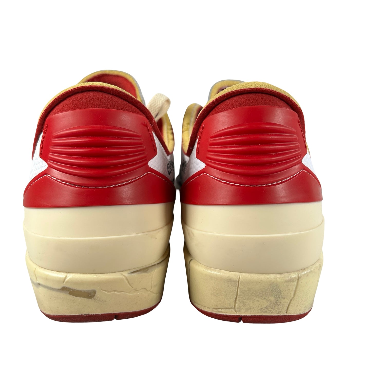 DJ4375 106 Jordan 2 Retro Low SP Off-White White Red [USED] - 8.5 M (Used3)