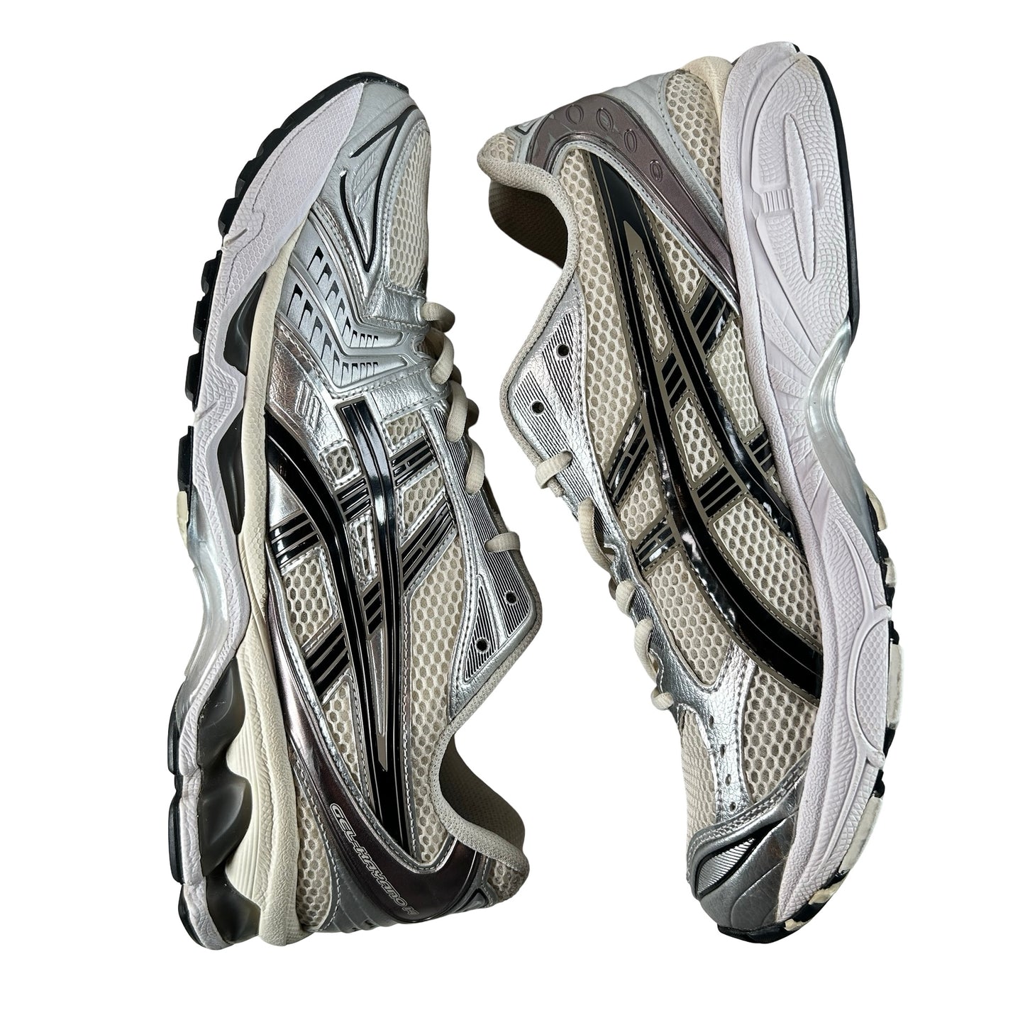 1201A019 108 ASICS Gel-Kayano 14 Crema Negro Metálico Ciruela