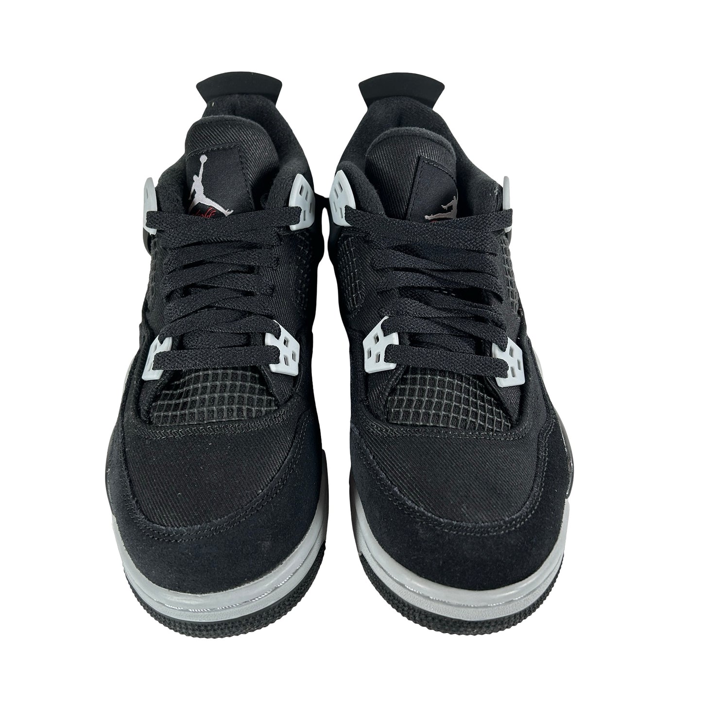 DV0553 006 Jordan 4 Retro Black Canvas (GS) [CONDITIONAL] - 7 Y (Glue Stains)