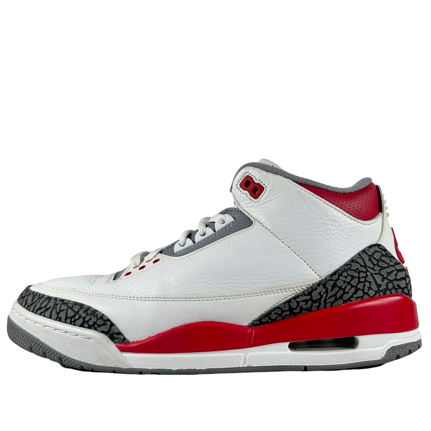 DN3707 160 Jordan 3 Retro Fire Red (2022) [USED] - 11.5 M (Used) (No Box)