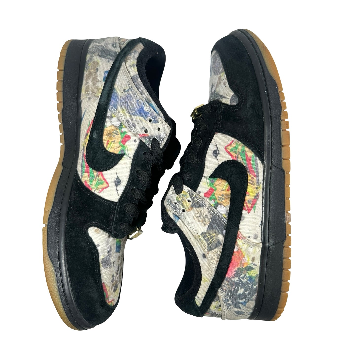FD8778 001 Nike SB Dunk Low Supreme Rammellzee [USED] - 9.5 M (Used3)