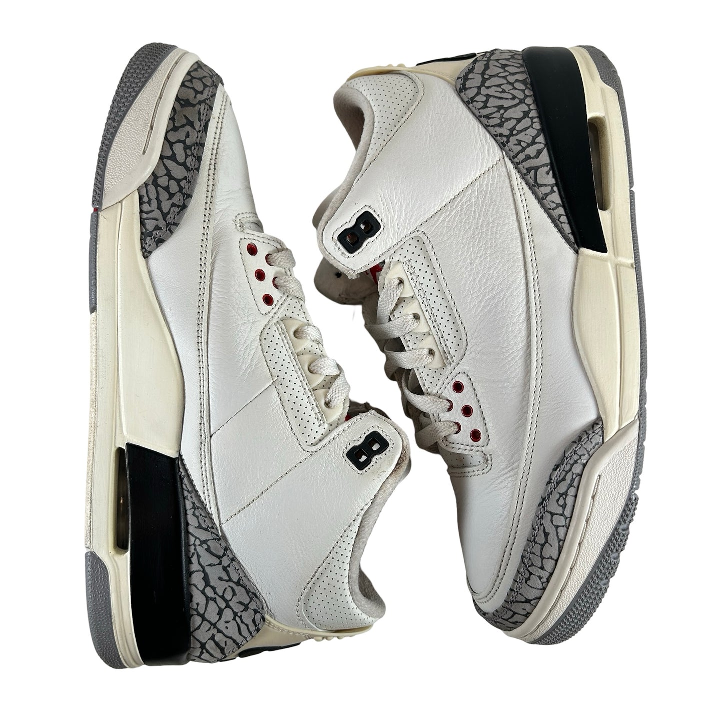 DN3707 100 Jordan 3 Retro White Cement Reimagined [USED] - 9 M (Used11)