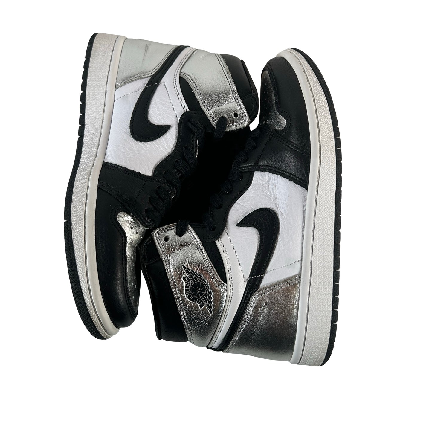 CD0461 001 Jordan 1 Retro High Silver Toe (Women's) [USED] - 6 W (Used) (No Box)
