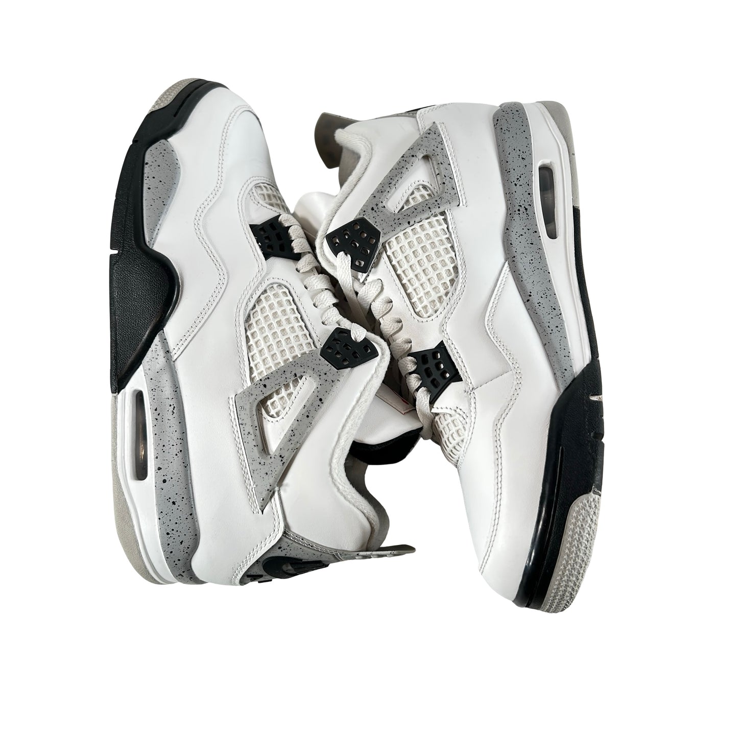 FV5029 100 Jordan 4 Retro White Cement (2025) [USED] - 9.5 M (Used13)