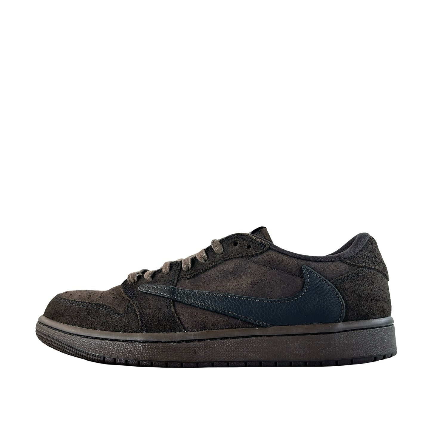 DM7866 202 Jordan 1 Retro Low OG SP Travis Scott Velvet Brown [USED] - 9.5 M (Used13)