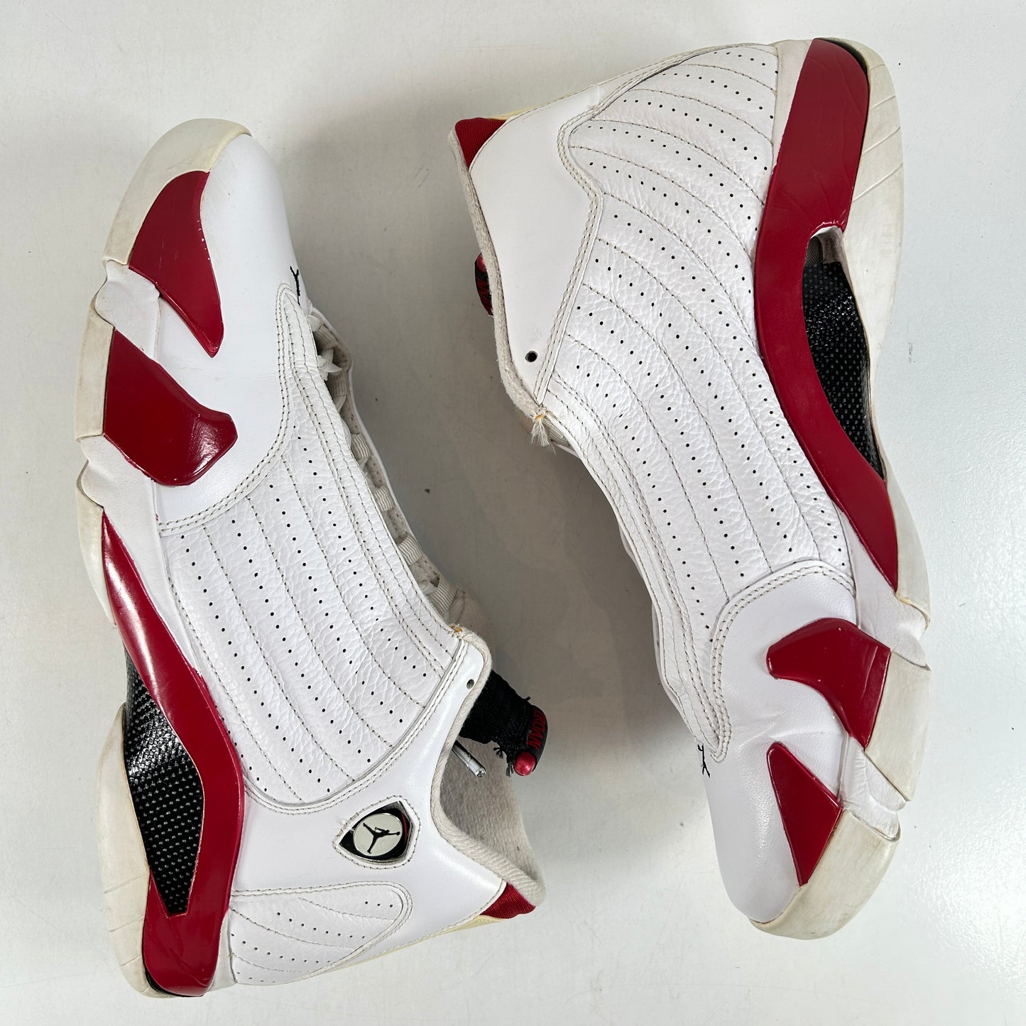 487471 101 Jordan 14 Retro Candy Cane (2012) [USED] - 12 M (Used)