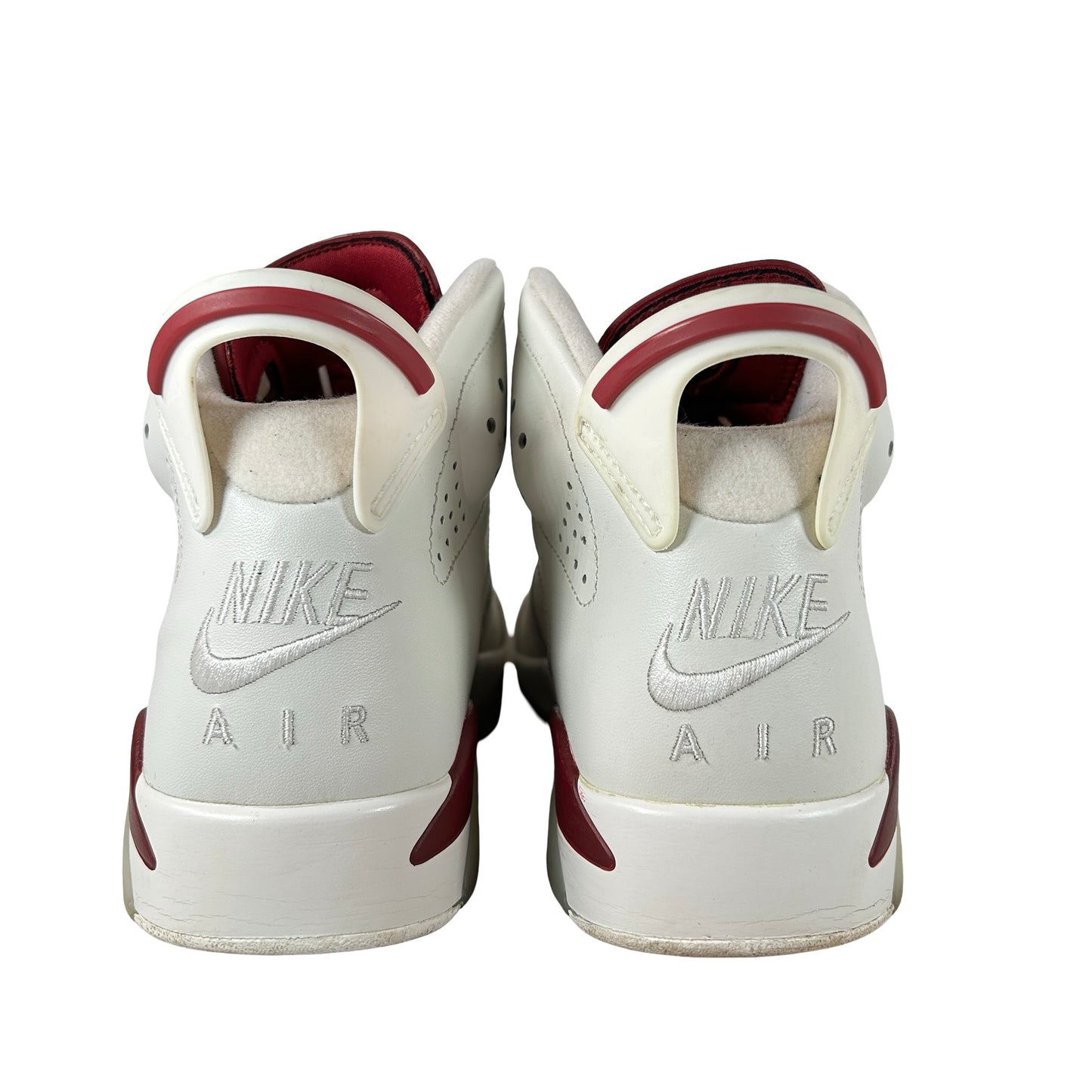 384664 116 Jordan 6 Maroon [USED] - 8 M (Used) (No Box)