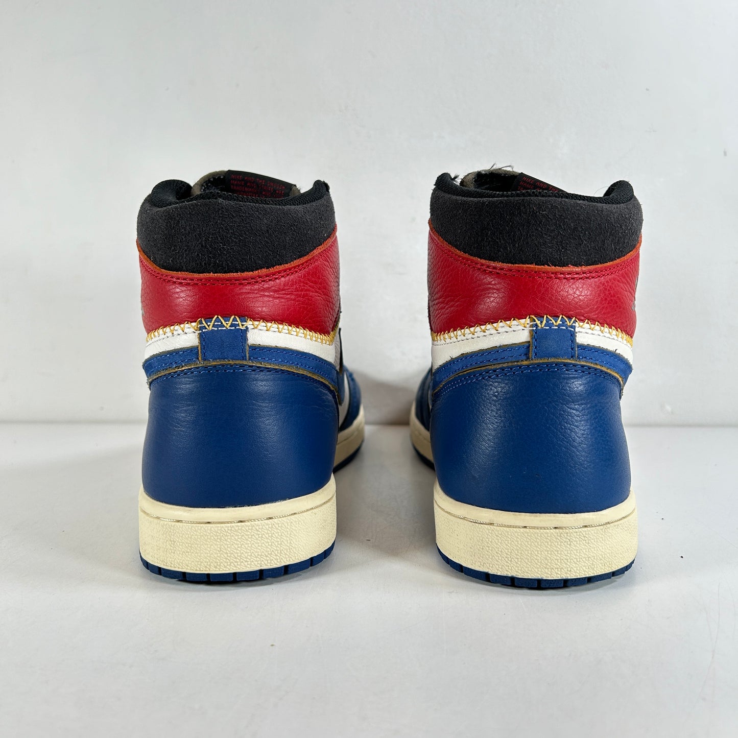 BV1300 146 Jordan 1 Union Storm Blue Toe [USED] - 10.5 M (Used) (No Box)