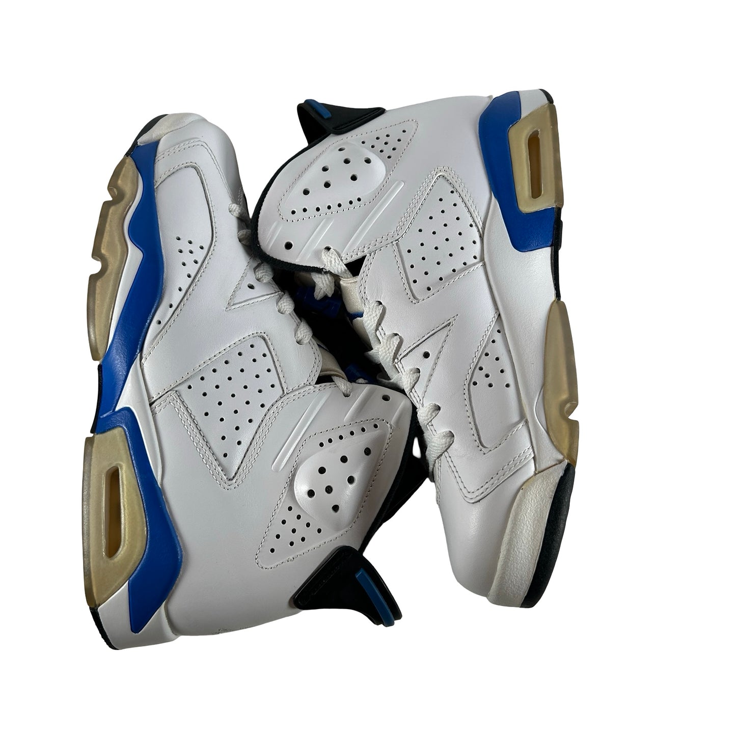 384664 107 Jordan 6 Retro Sport Blue (2014) [USED] - 8 M (Used)