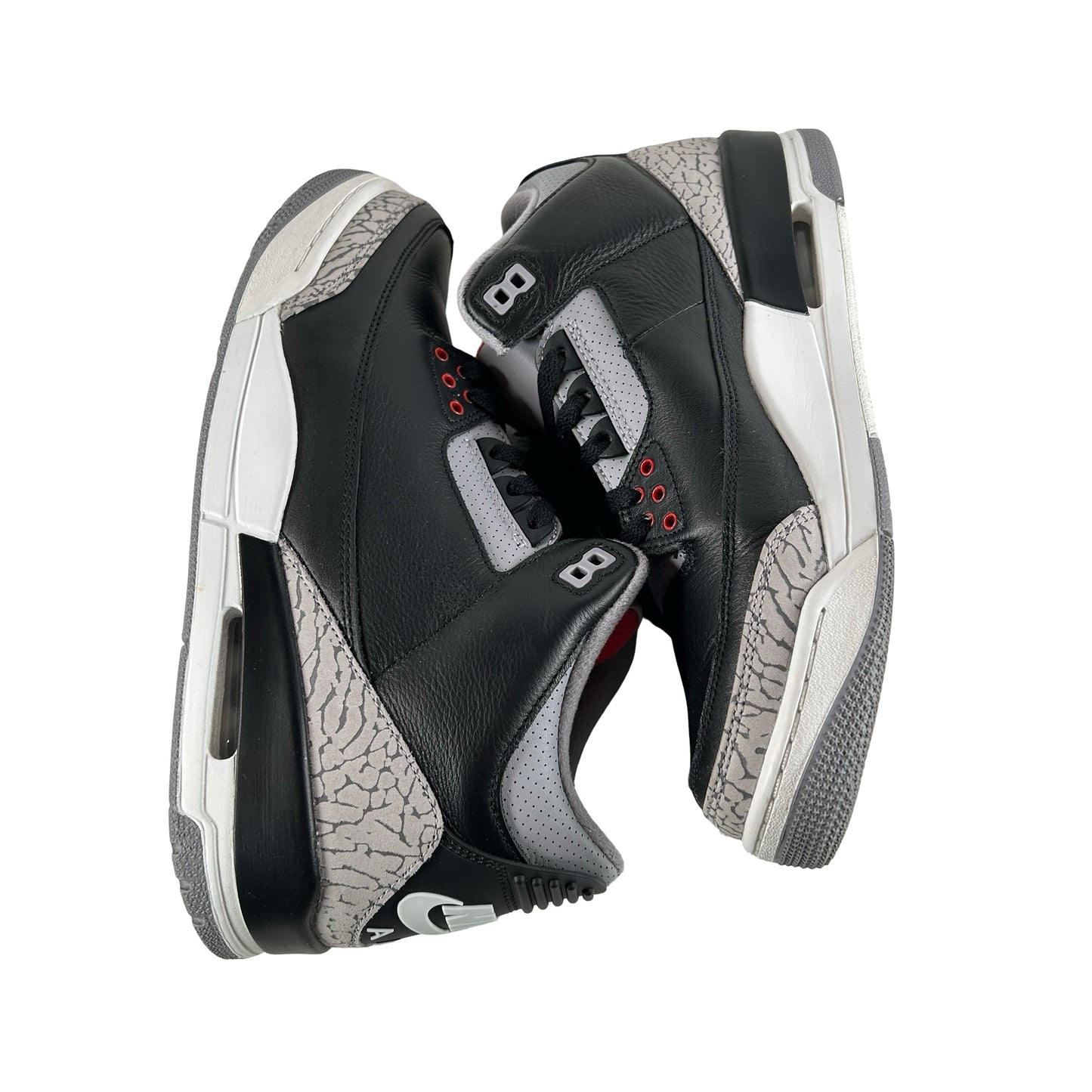 DN3707 010 Jordan 3 Retro OG Black Cement (2024) [USED] - 10.5 M (Used28)