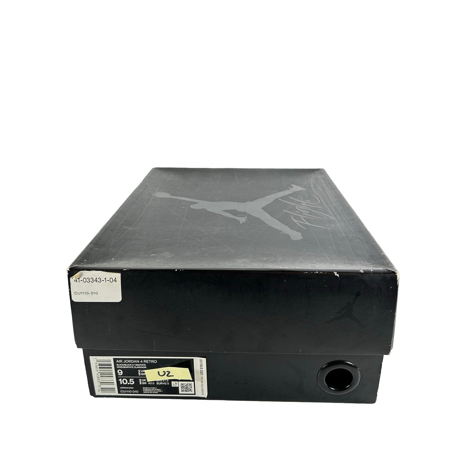 CU1110 010 Jordan 4 Black Cat 2020 [USED] - 9 M (Used2)