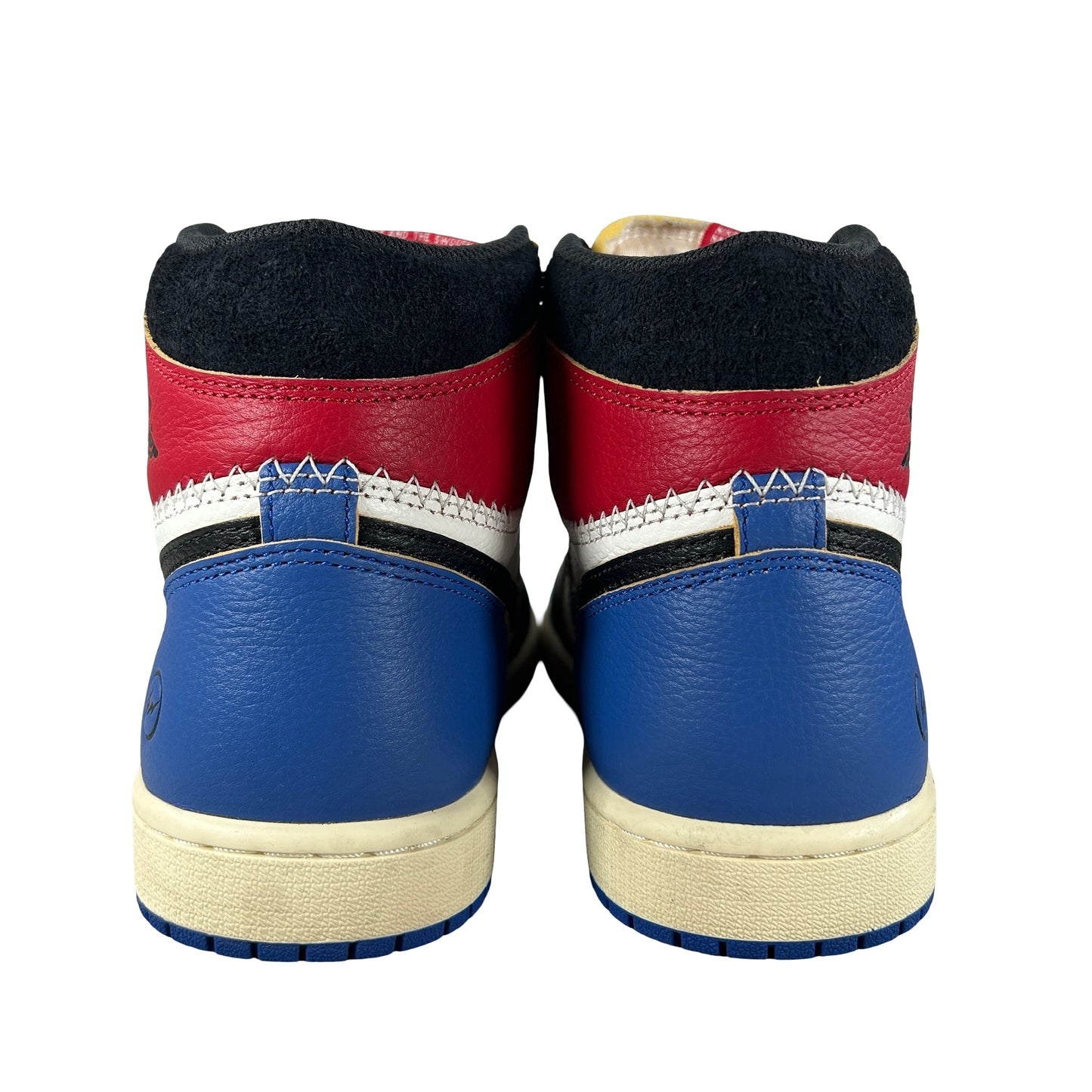 IO7847 002 Jordan 1 Retro High OG SP Fragment x Union LA Varsity Red Sport Royal [USED] - 8.5 M (Used)