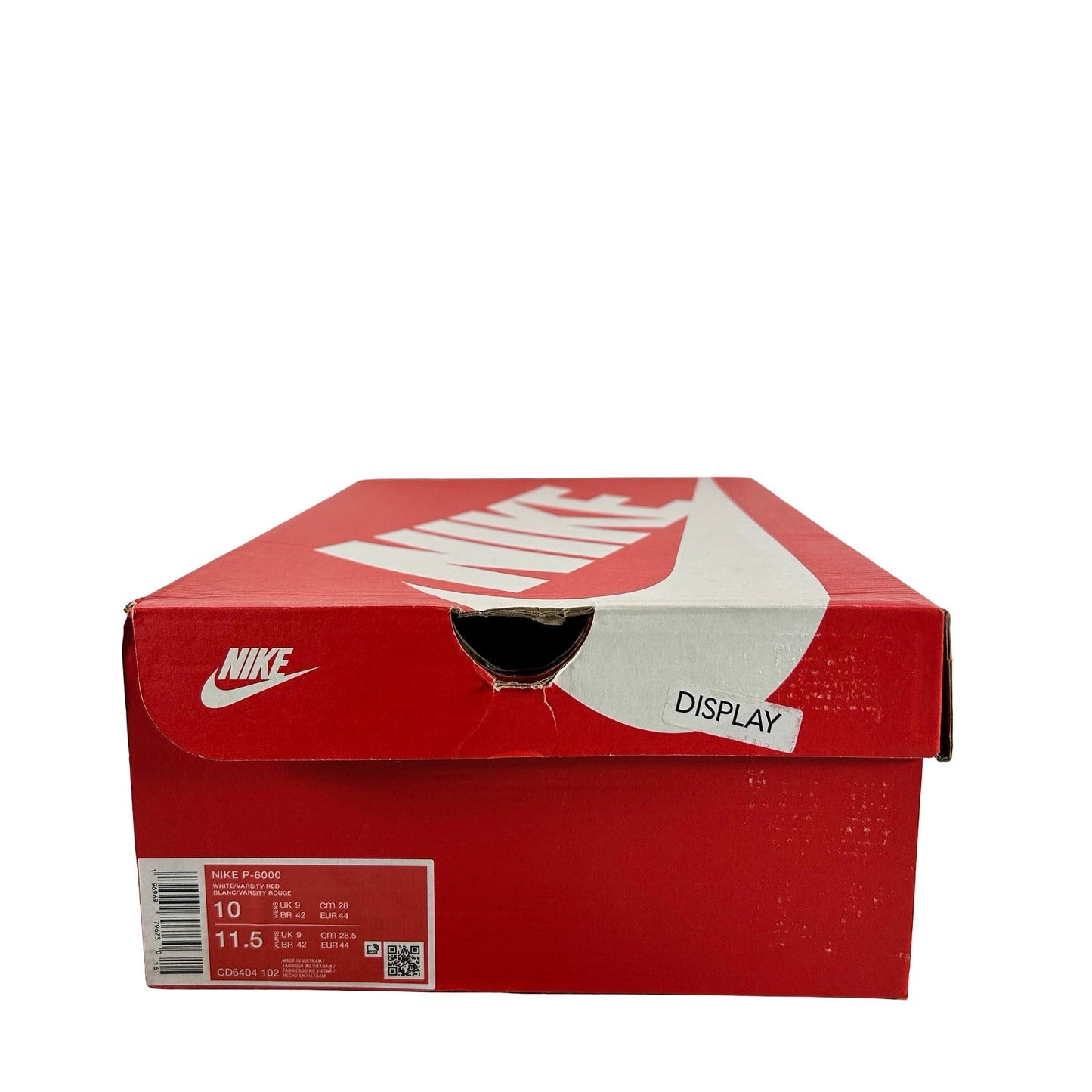 CD6404 102 Nike P-6000 Platinum Varsity Red [USED] - 10 M (Used)