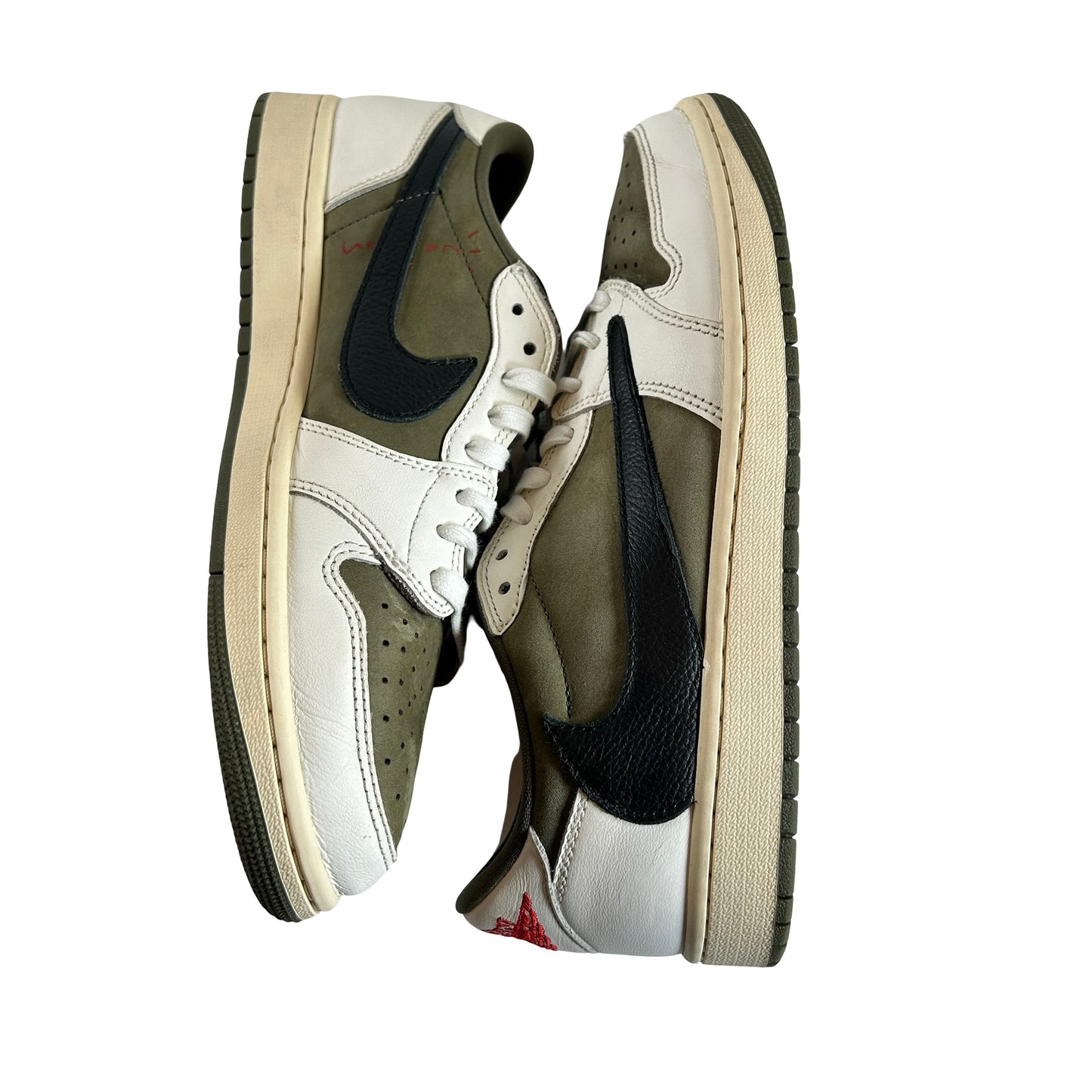DM7866 200 Jordan 1 Retro Low OG SP Travis Scott Medium Olive [USED] - 10 M (Used6)