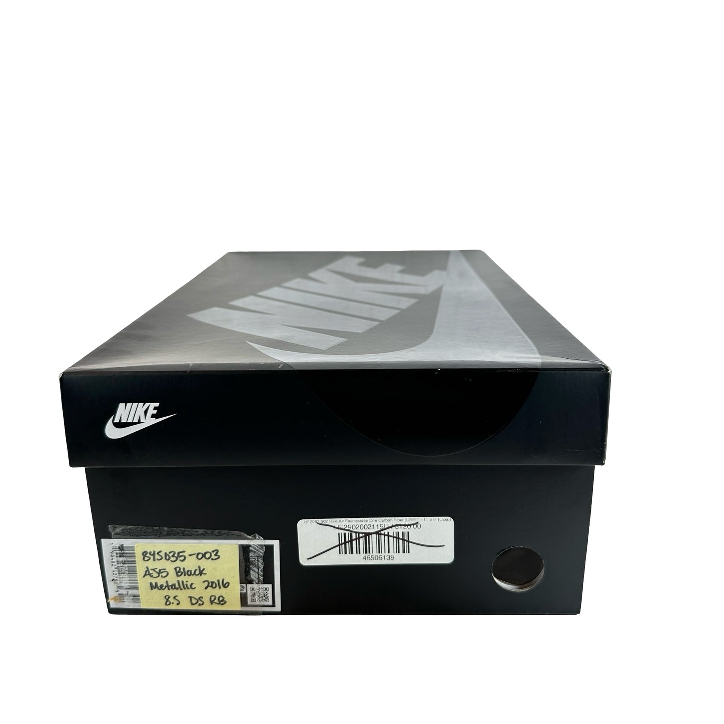 845035 003 Jordan 5 Retro Black Metallic (2016) [REPLACE BOX]