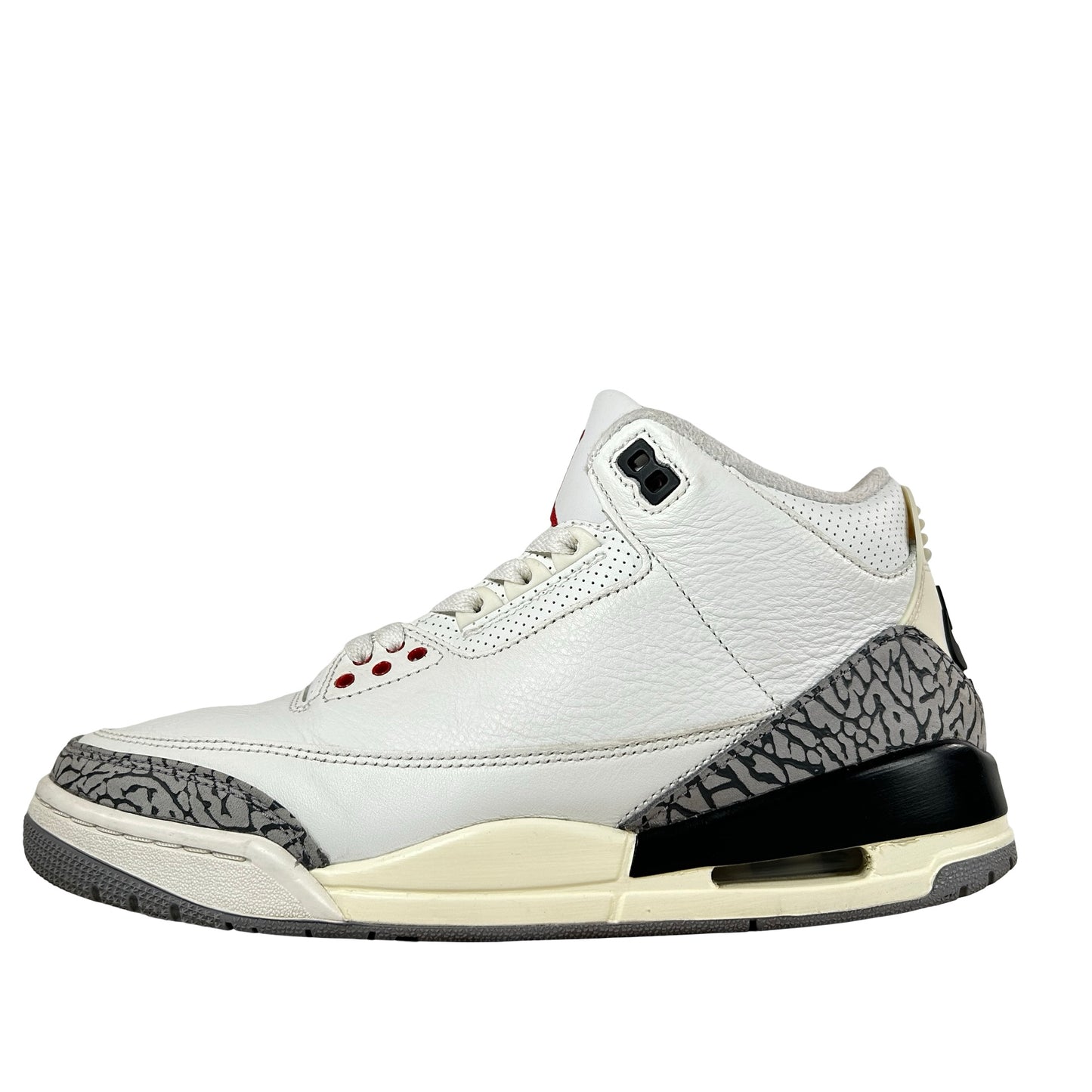 DN3707 100 Jordan 3 Retro White Cement Reimagined [USED] - 8 M (Used2) (No Box2)